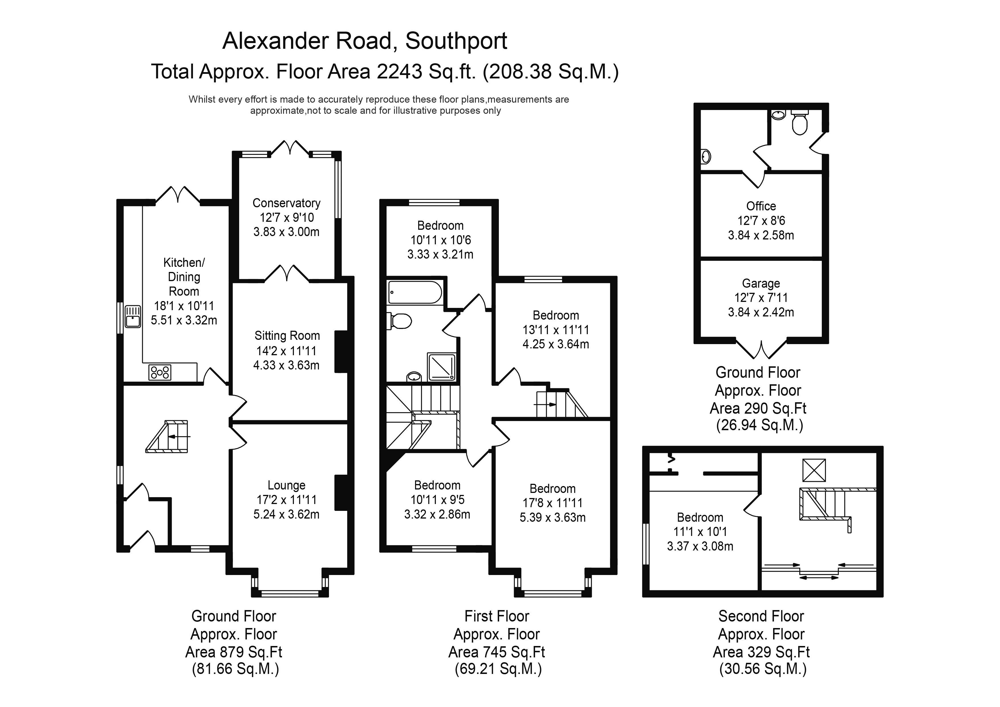 5 Bedrooms Semi-detached house for sale in Alexandra Road, Southport PR9