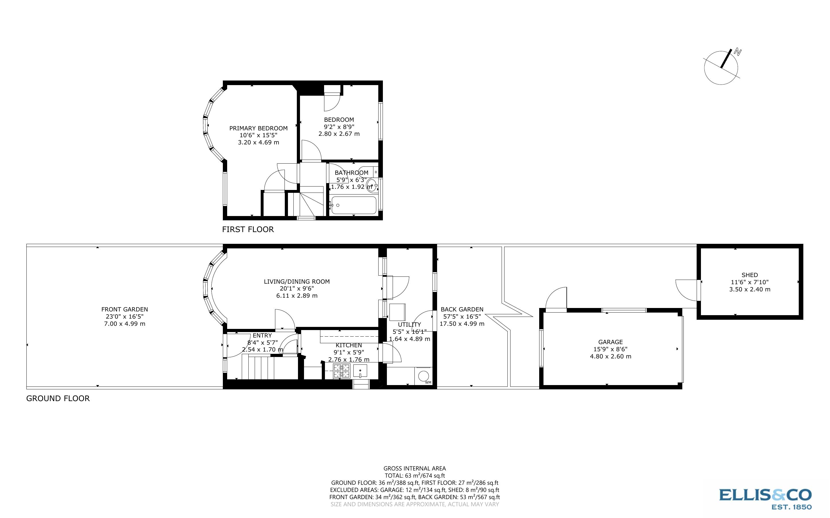 136, Rutland Road, Southall floorplan