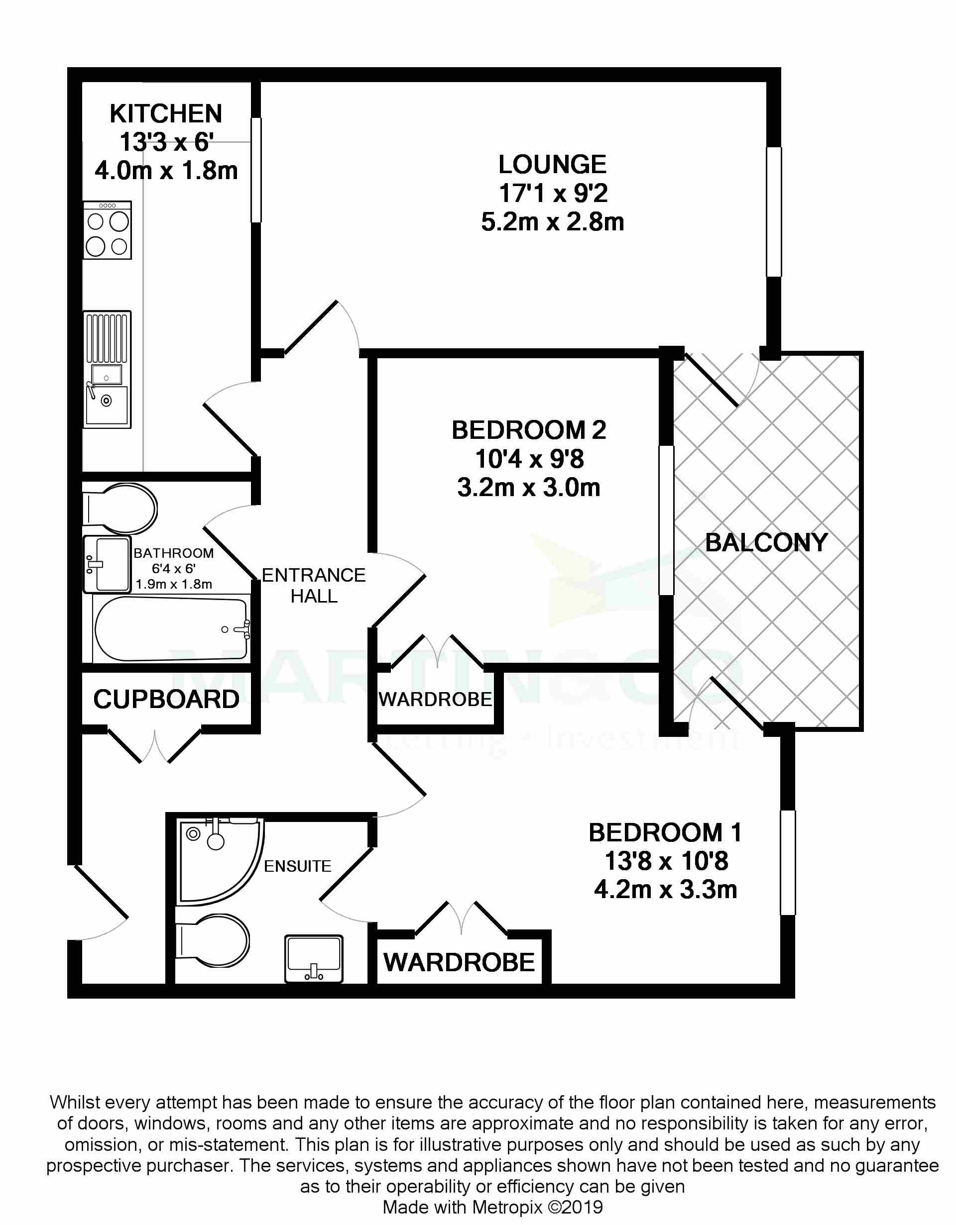 86, Crown Heights, Basingstoke floorplan