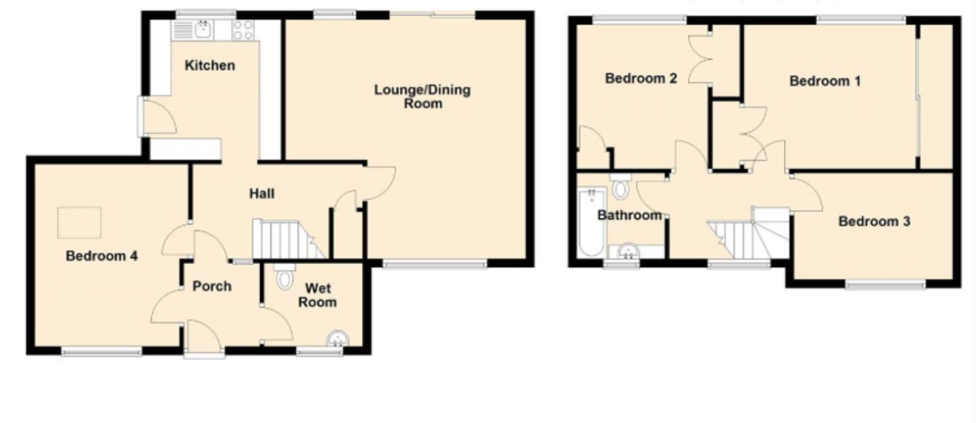 76 Burlands, Crawley floorplan