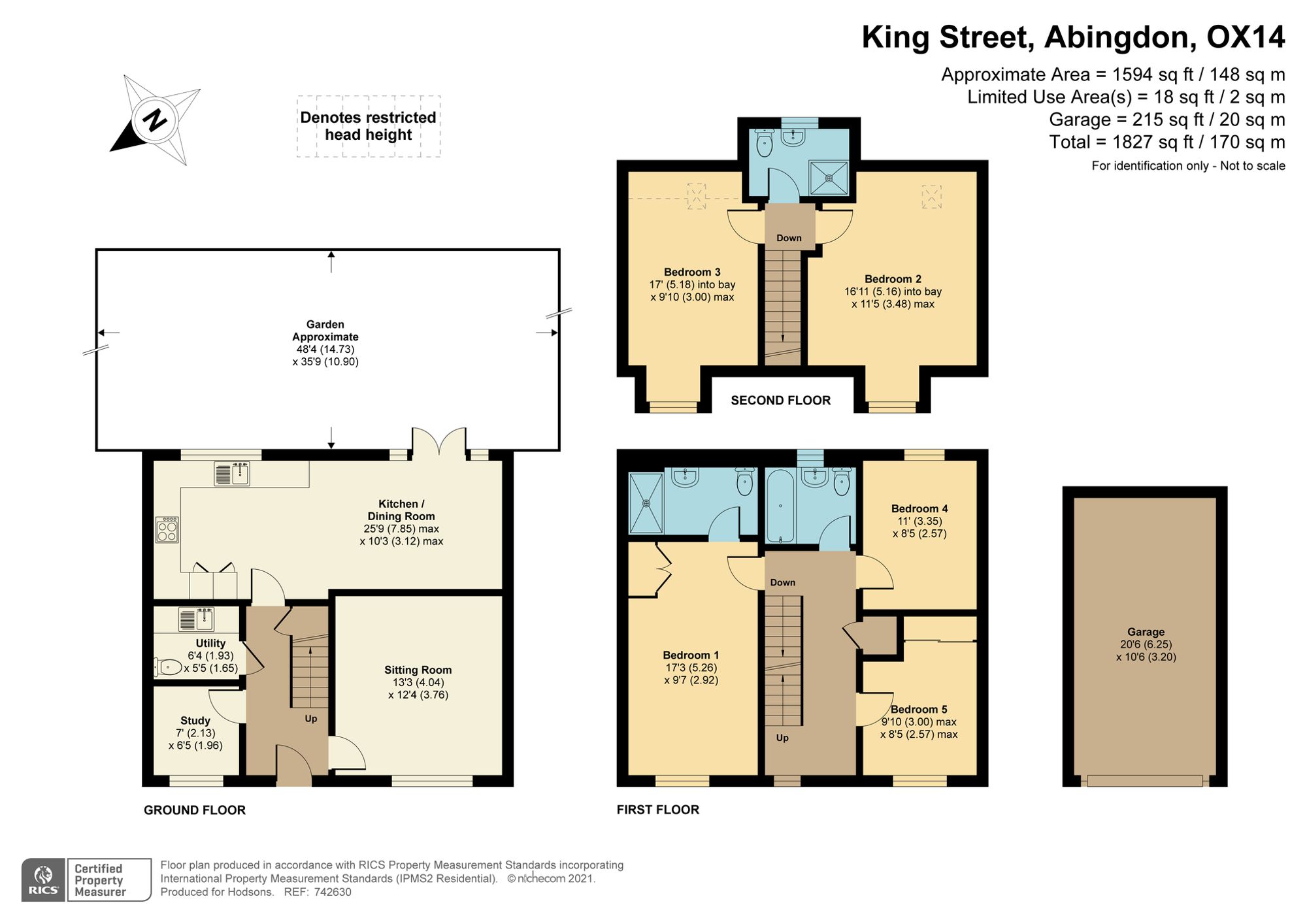 2 King Street, Abingdon floorplan
