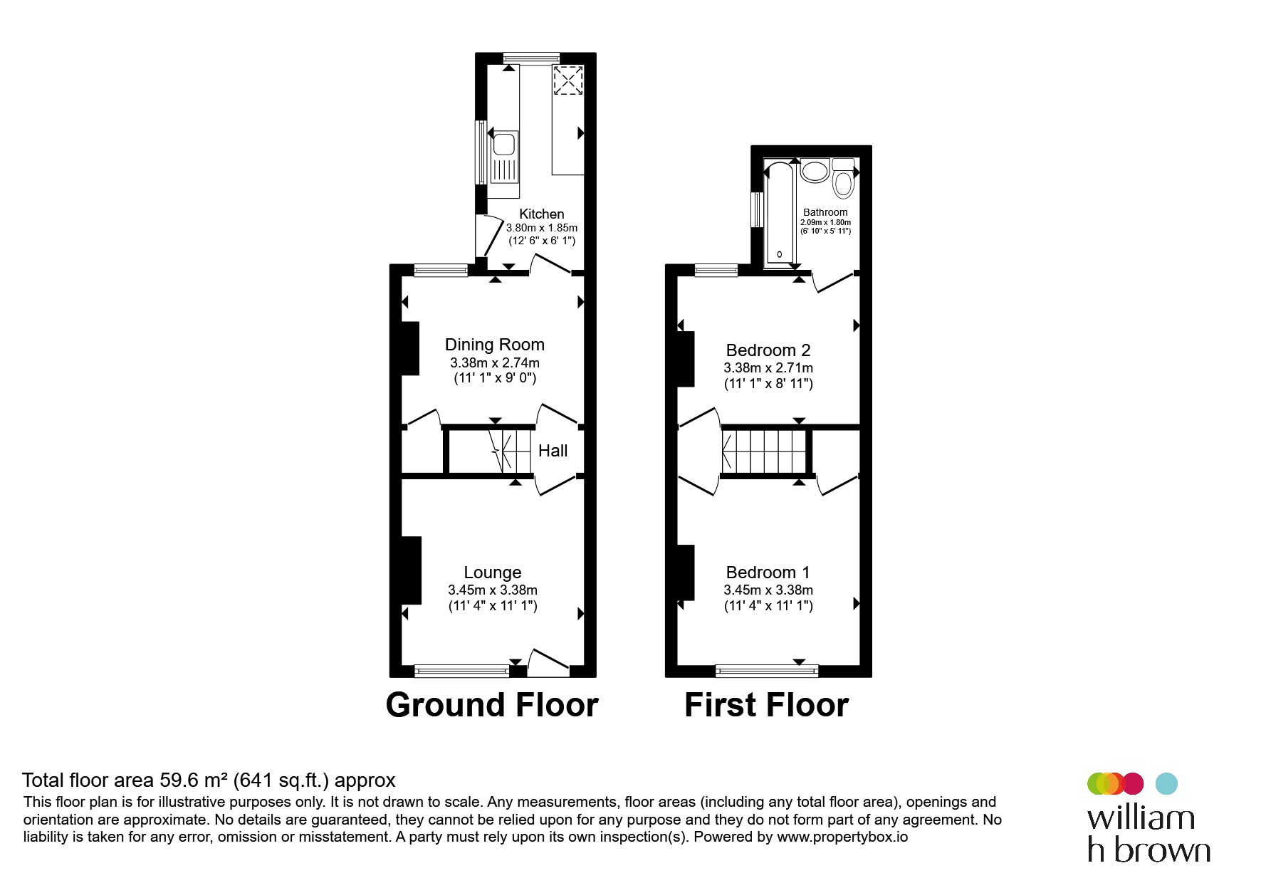 71, Trafalgar Road West, Great Yarmouth floorplan