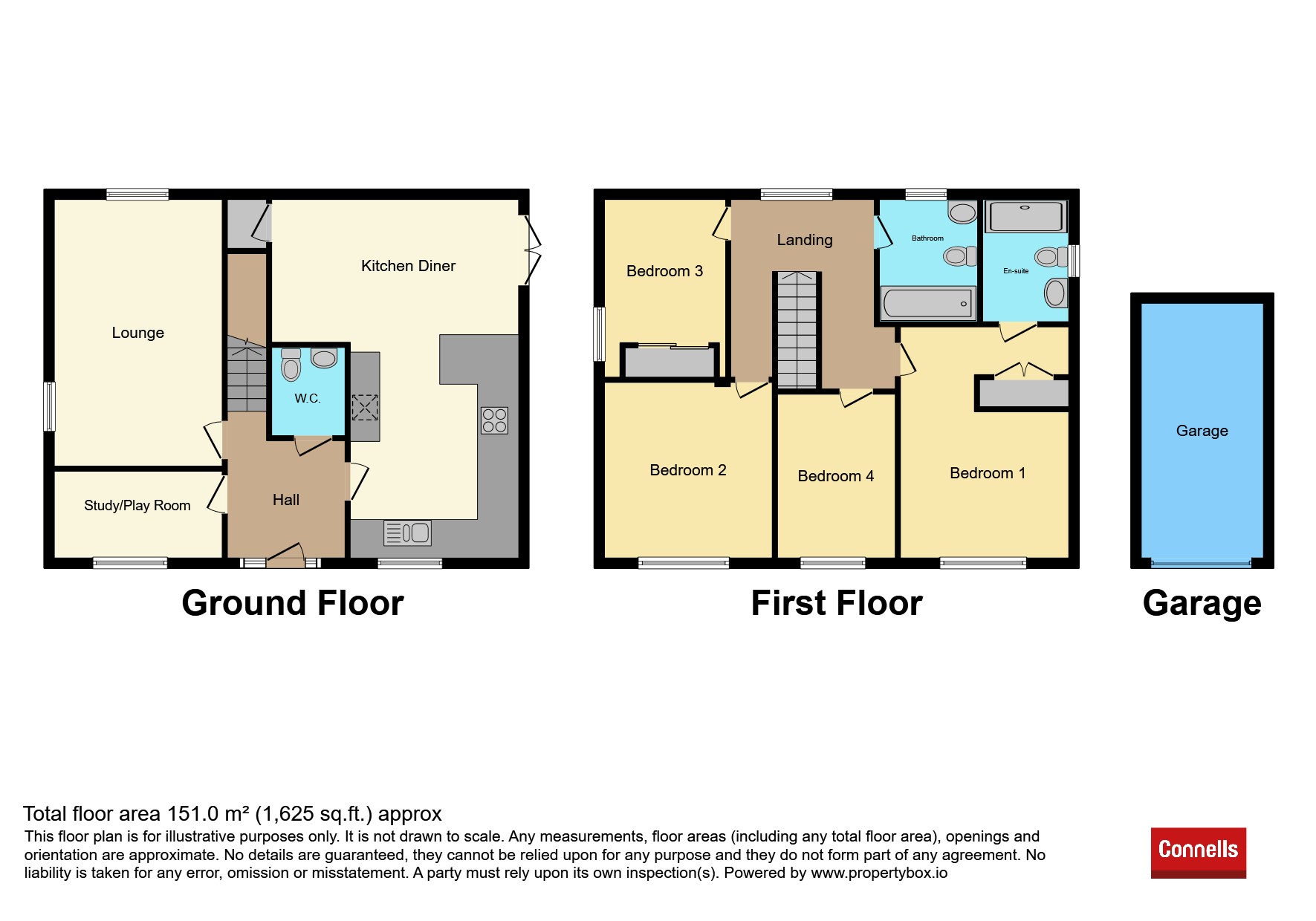 1, Hornbeam Way, Wolverhampton floorplan