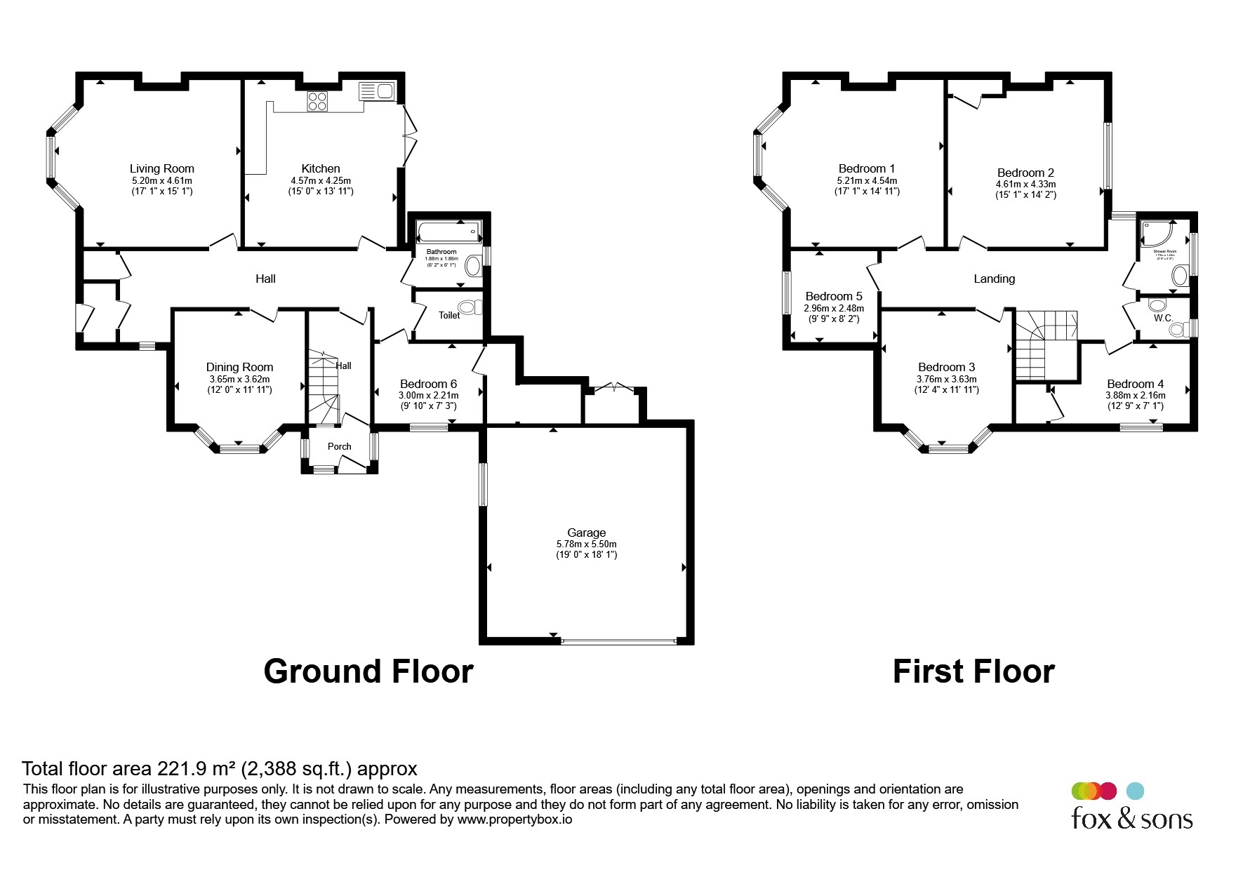 2, Michael Road, Plymouth floorplan