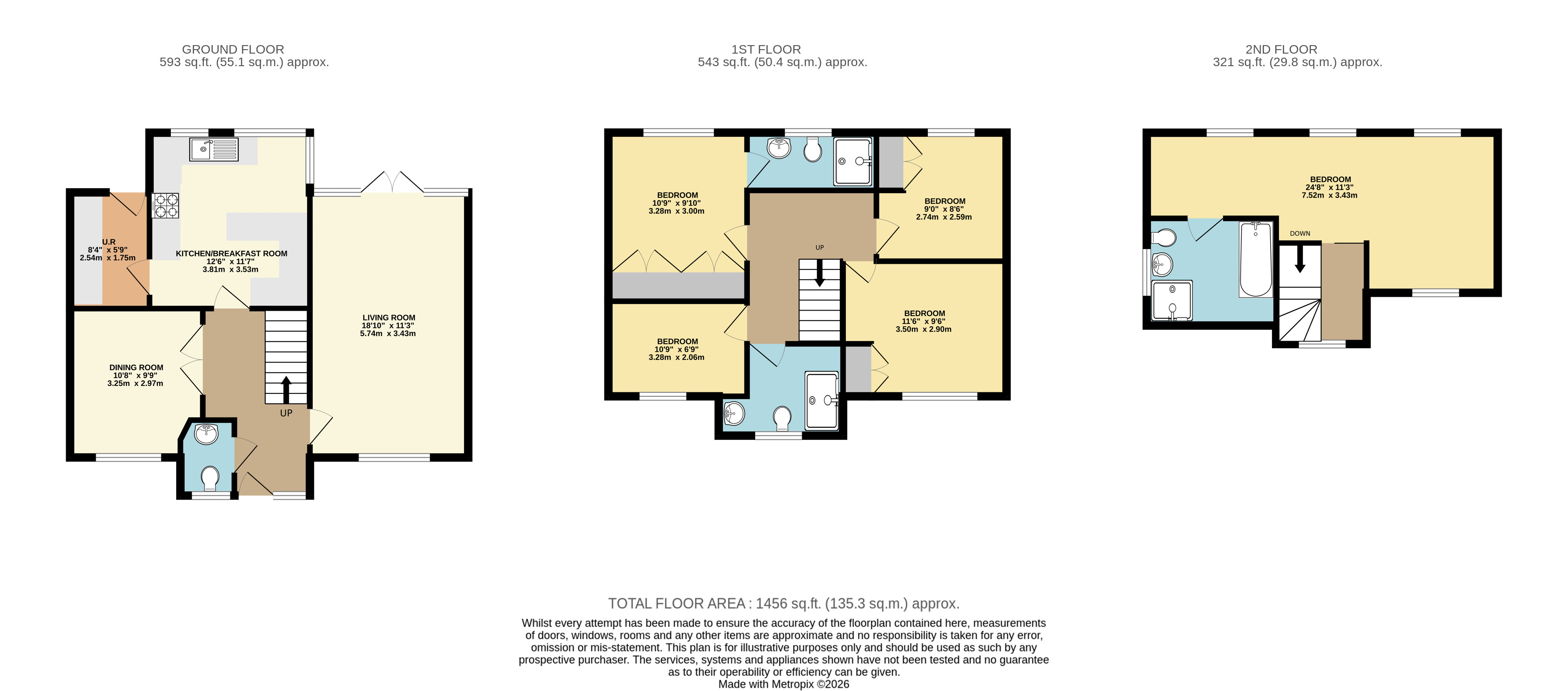 14, Hengistbury Lane, Milton Keynes floorplan