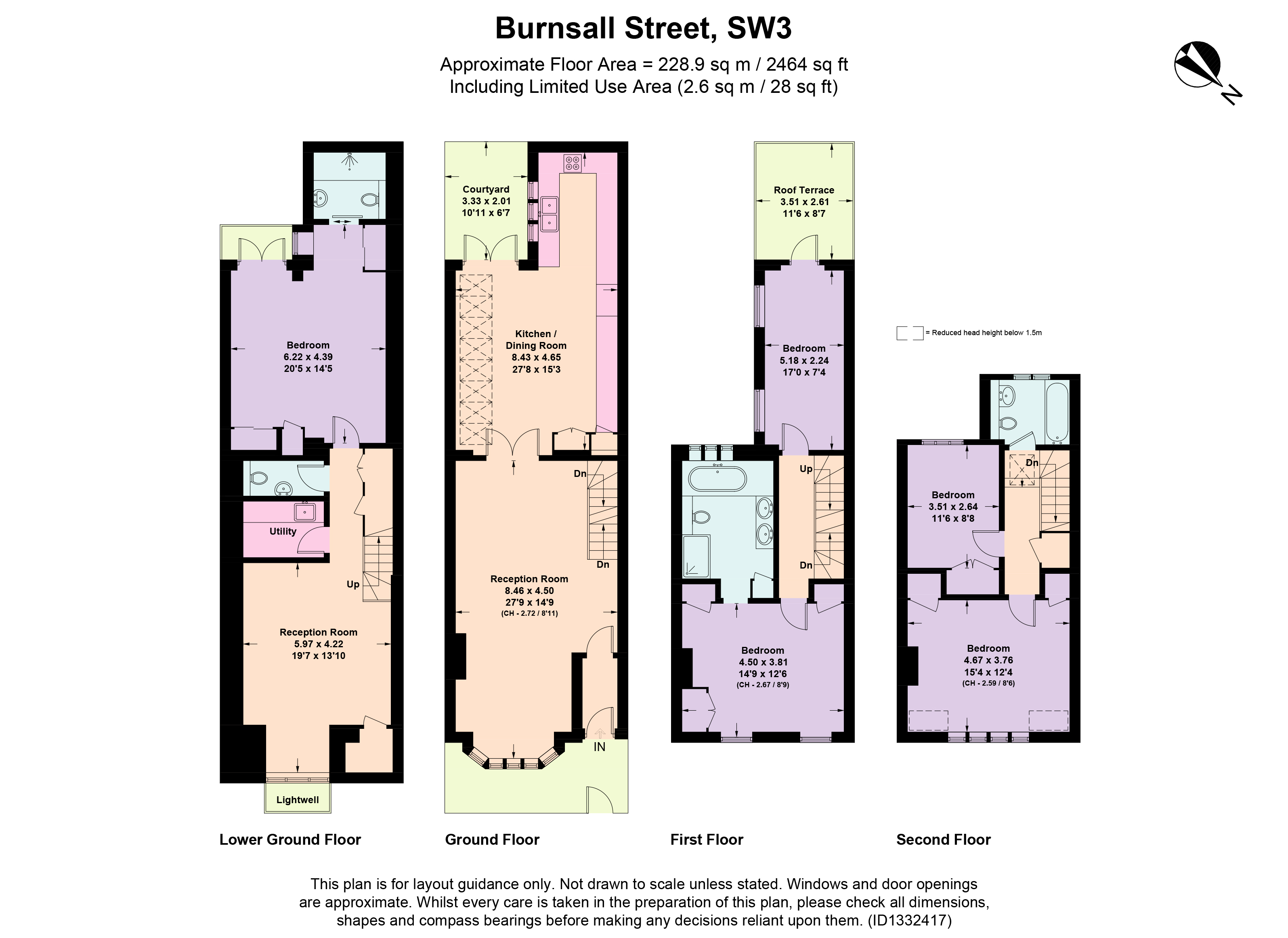 9, Burnsall Street, London floorplan