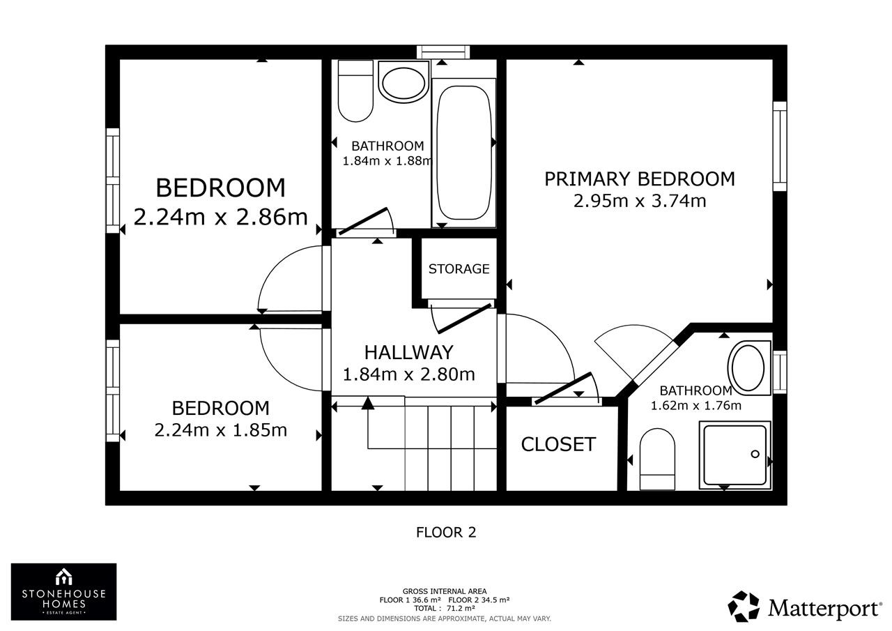 4, Aspenwood Close, Preston floorplan