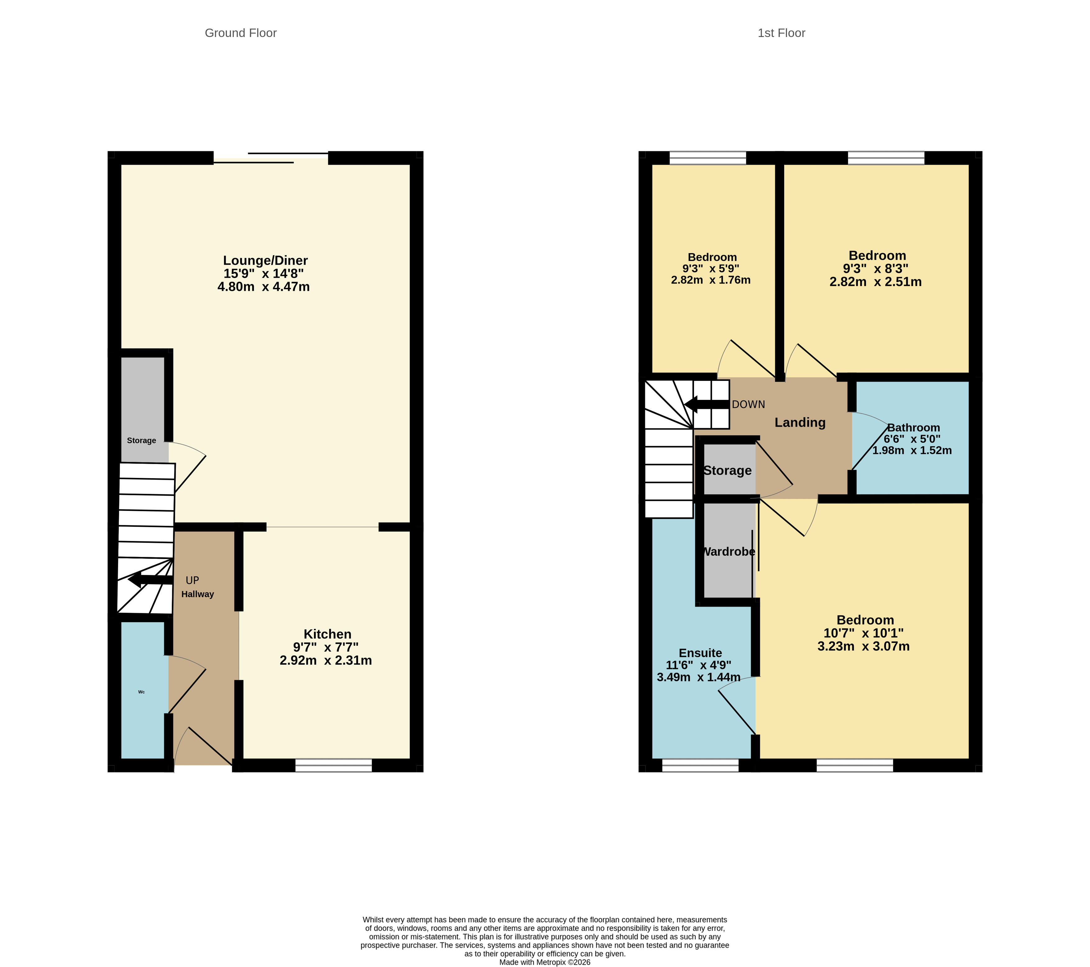 14, Blackburn Way, Weston-super-Mare floorplan
