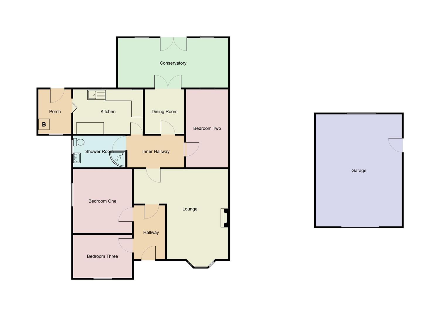 1, Buckthorn Close, Mexborough floorplan