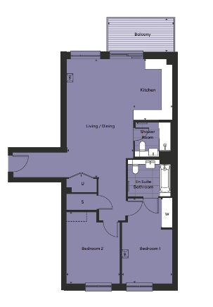 2.5.7 Juniper Gardens, 9 Gasholder Place, London floorplan