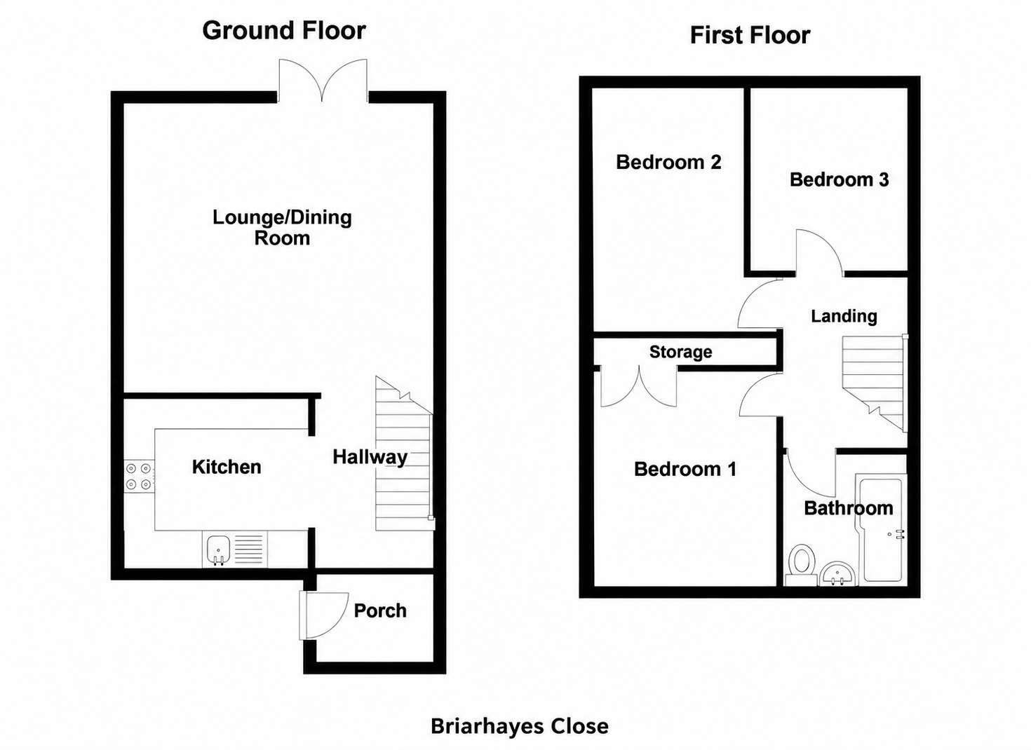 9, Briarhayes Close, Suffolk floorplan
