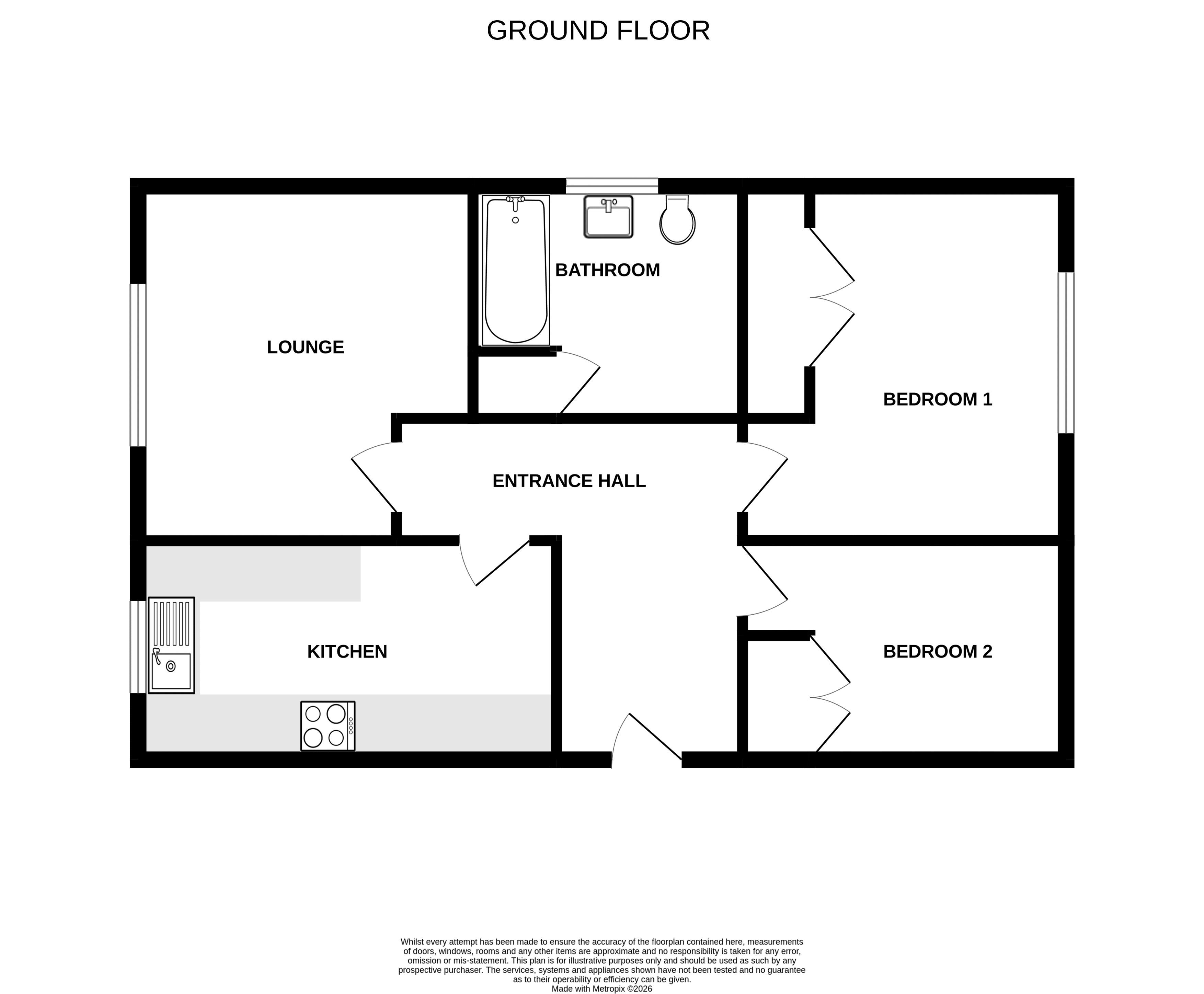 3 Chapel Court, 33, Stakes Hill Road, Waterlooville floorplan