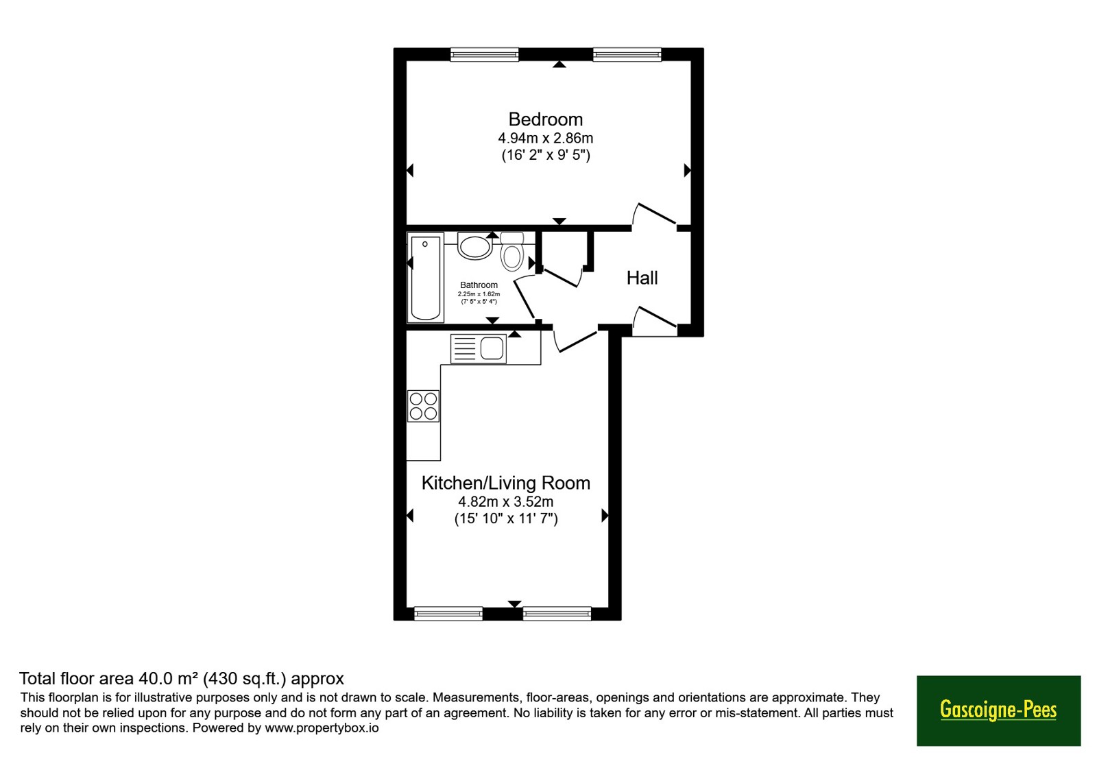 4 Crockford Court,, Crockford Road, Emsworth floorplan
