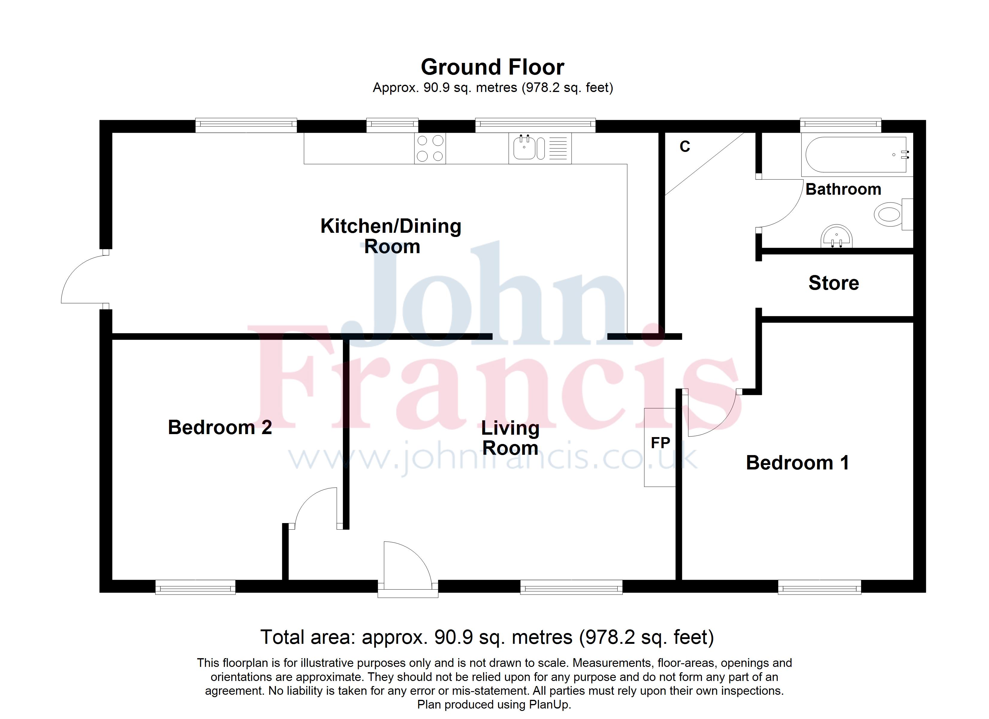 12, The Beacon, Milford Haven floorplan