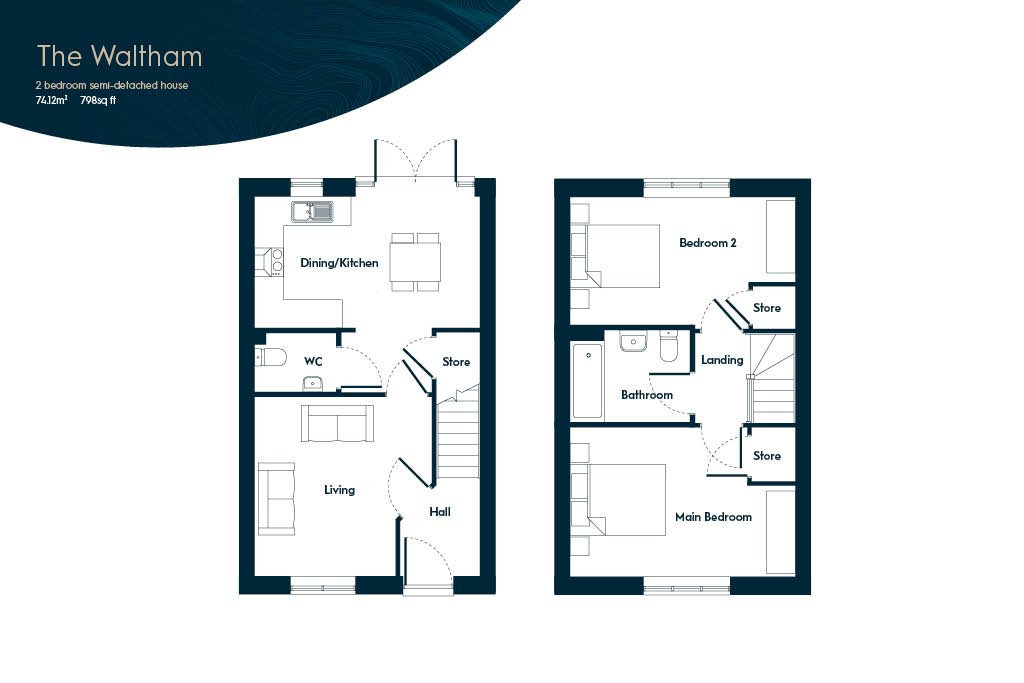 Hollinsgate, New Road, Burnley floorplan