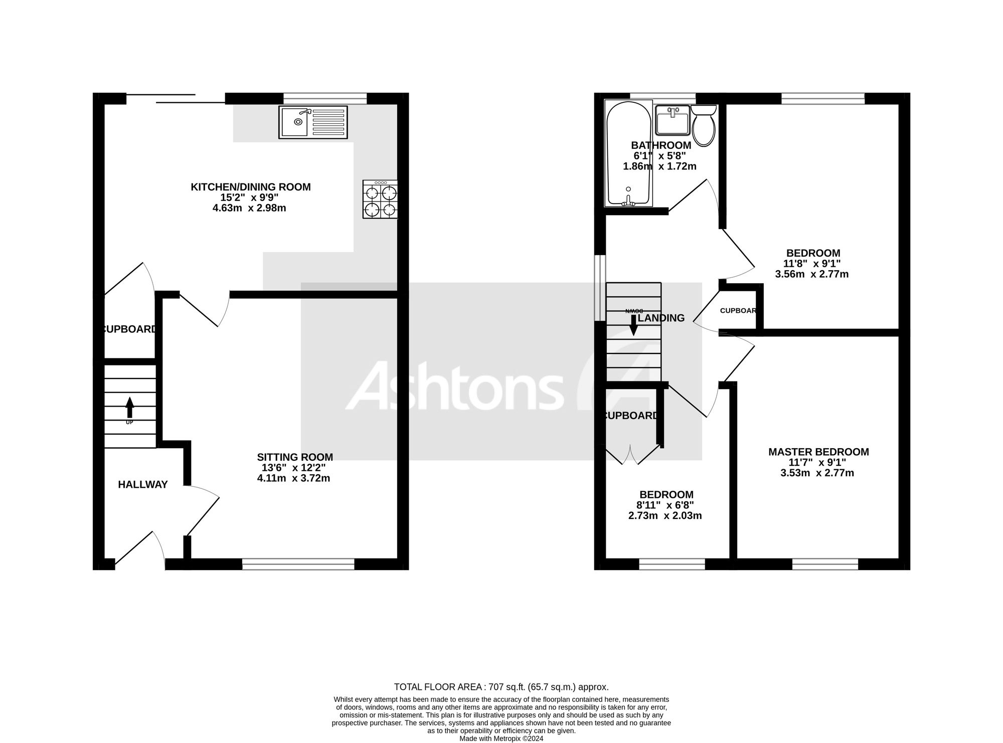 16 Newlyn Grove, St. Helens floorplan