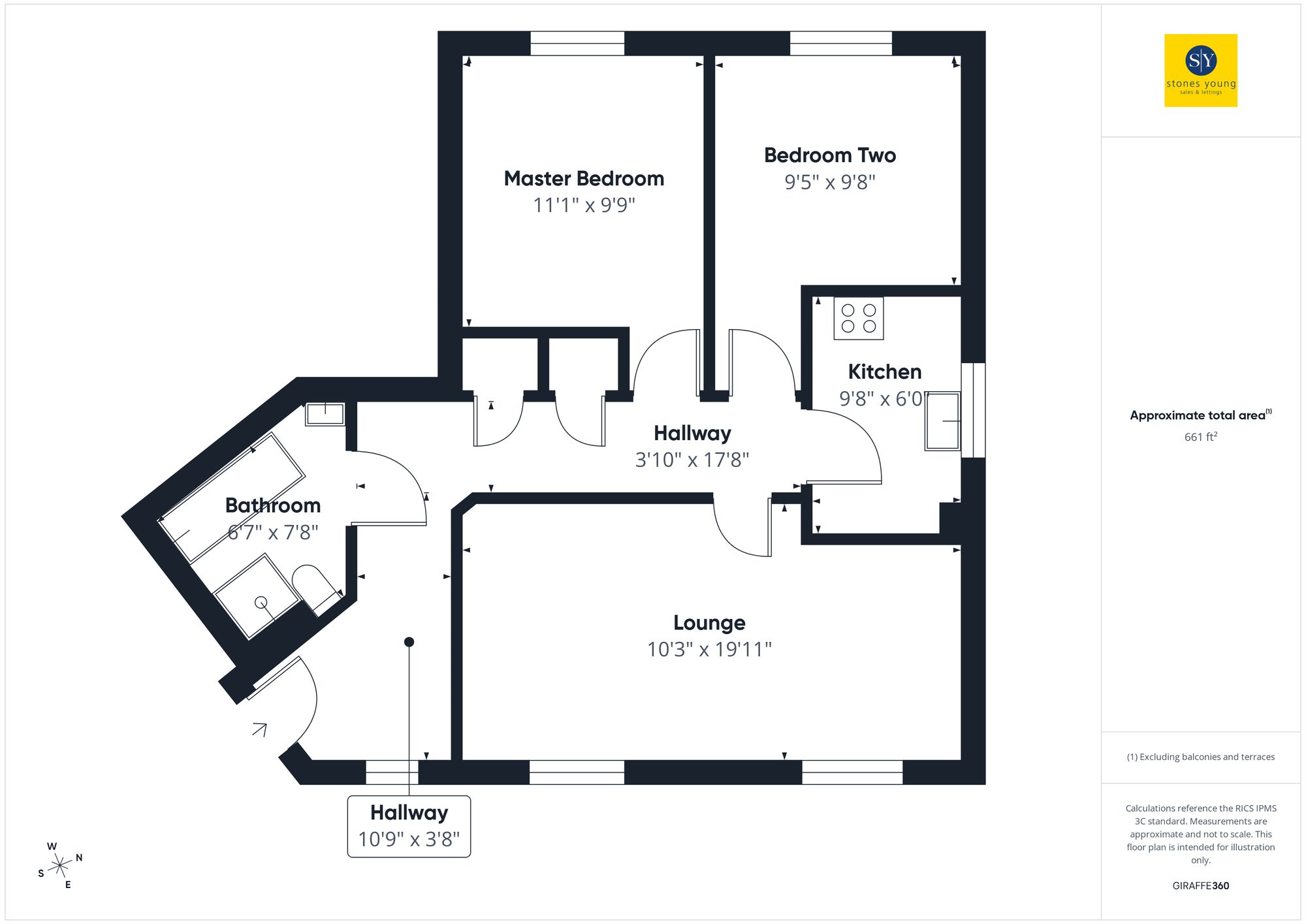 1 Wilton Court Wilton Close, Blackburn floorplan