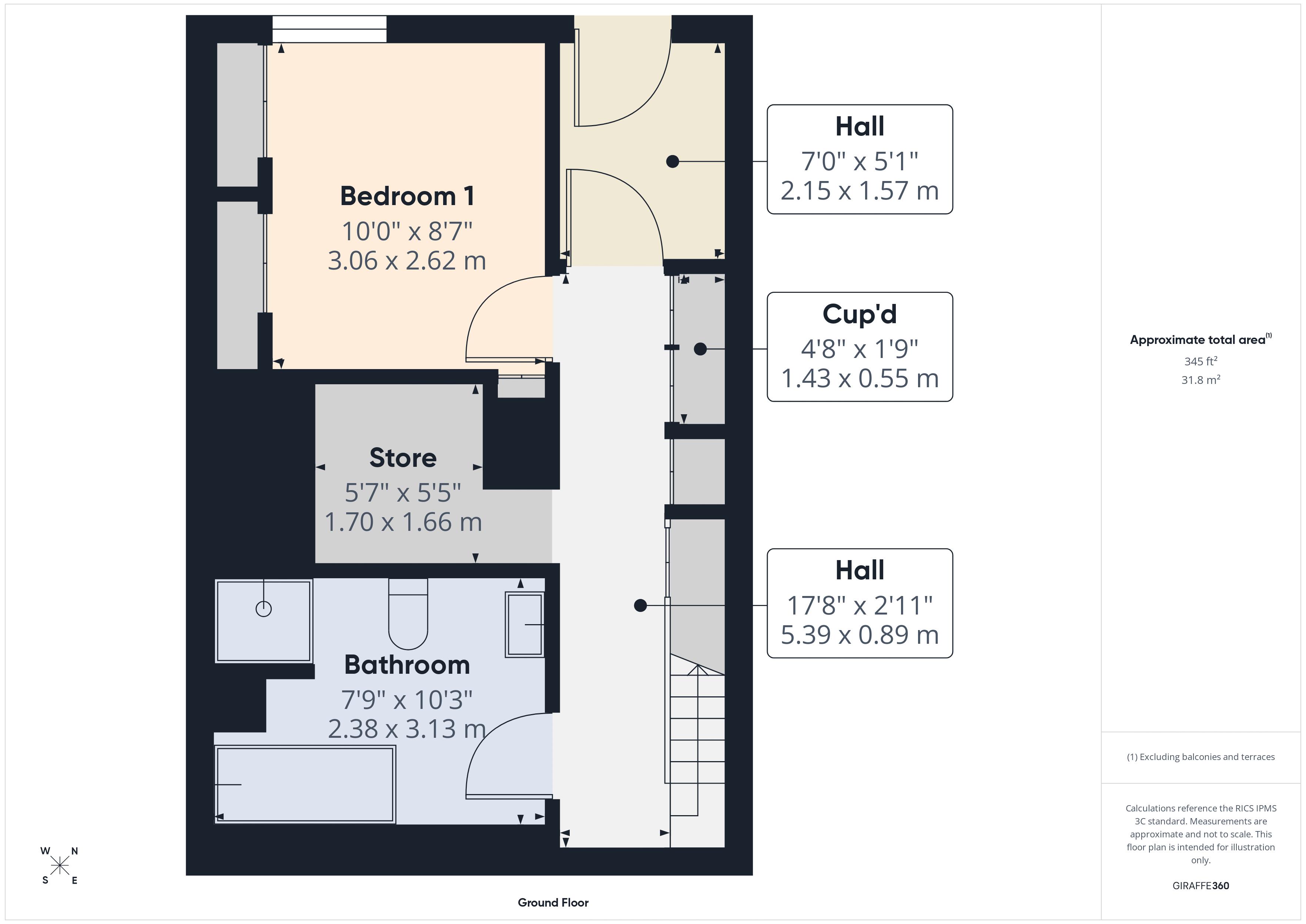 No 2 The Old Grammar School, The Esplanade, Carmarthen floorplan
