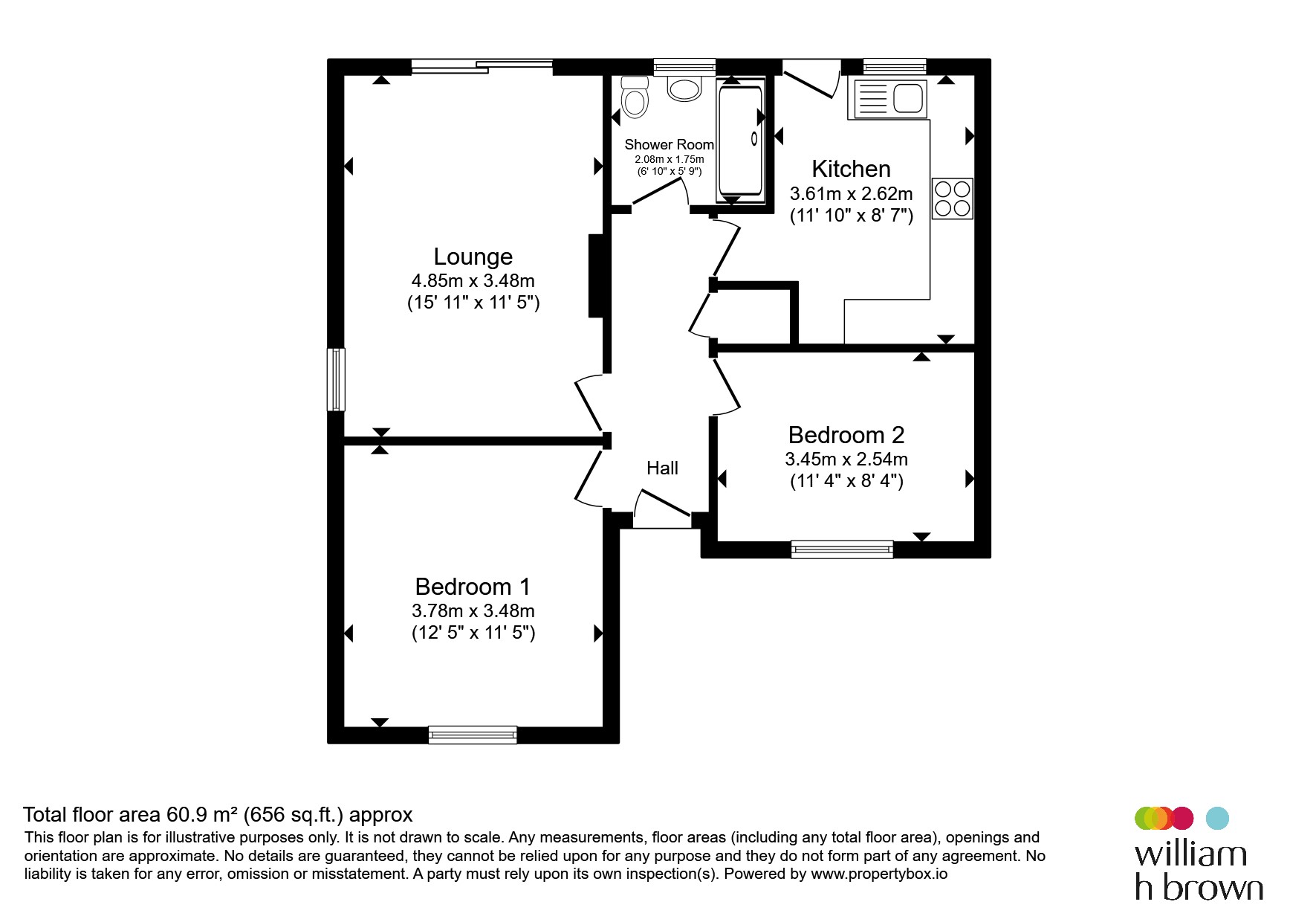 35, Kew Road, Downham Market floorplan