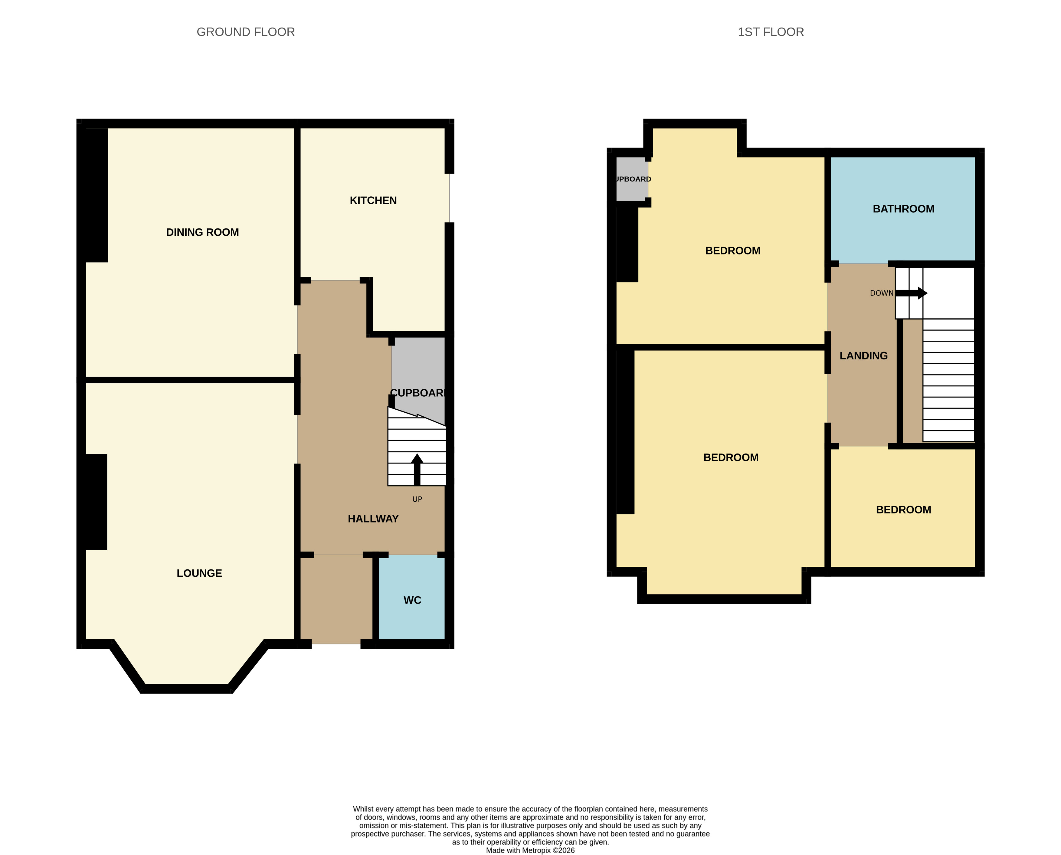 Redfield Road, Montrose floorplan