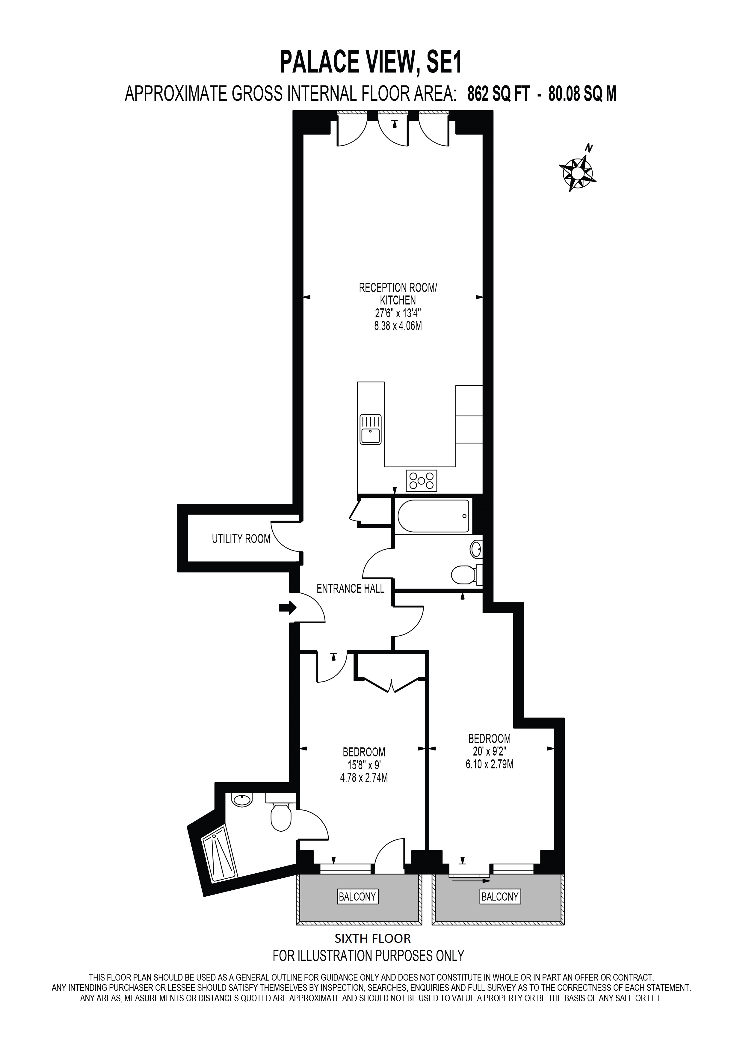 2 Bedrooms Flat to rent in 1 Lambeth High Street, London SE1