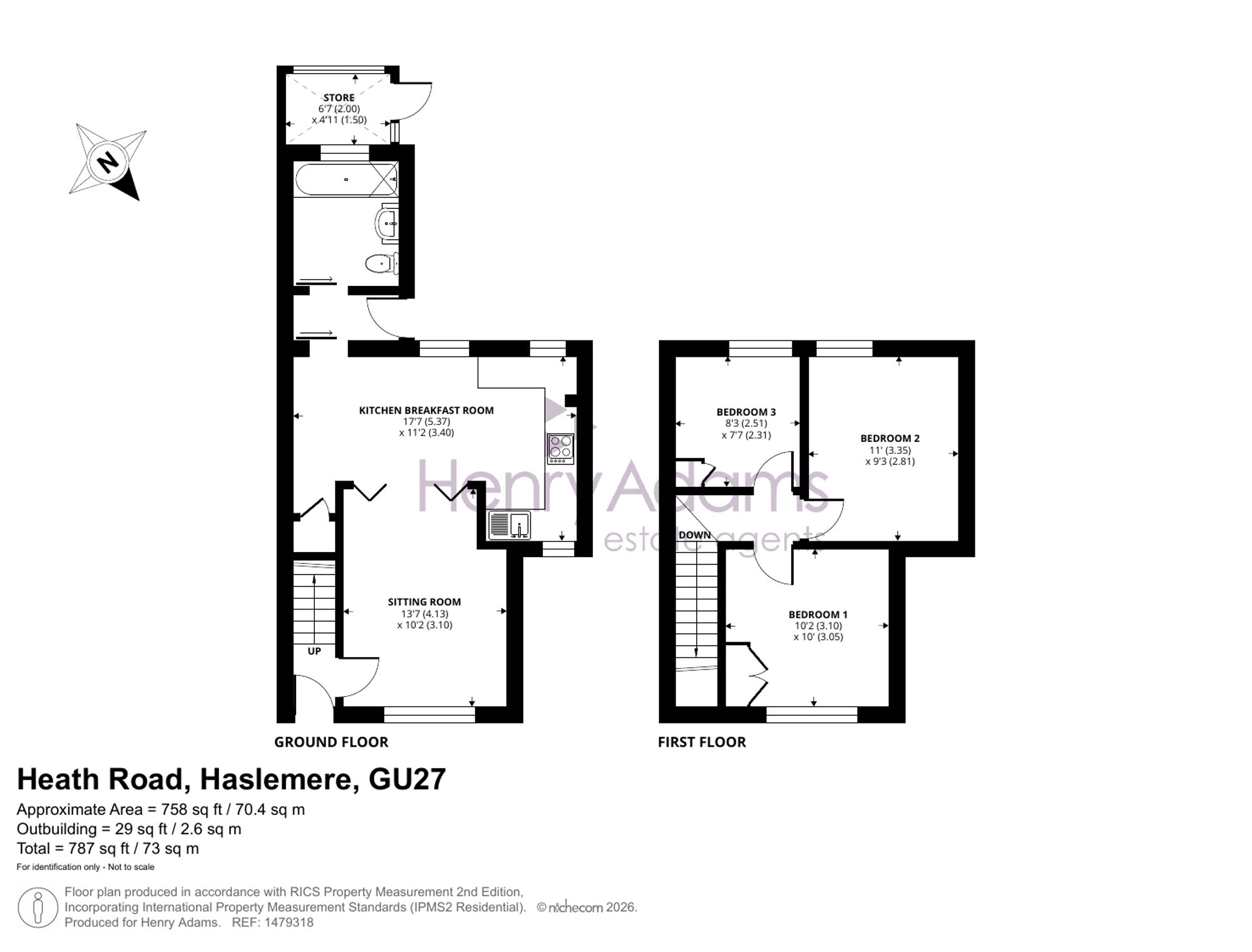 20, Heath Road, Haslemere, GU27 floorplan