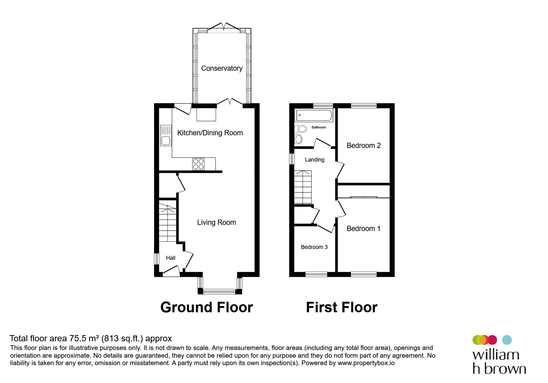 17, The Poplars, Knottingley floorplan
