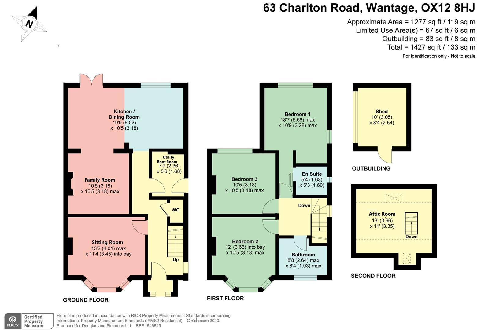Charlton Road, Wantage OX12, 3 bedroom semidetached house for sale