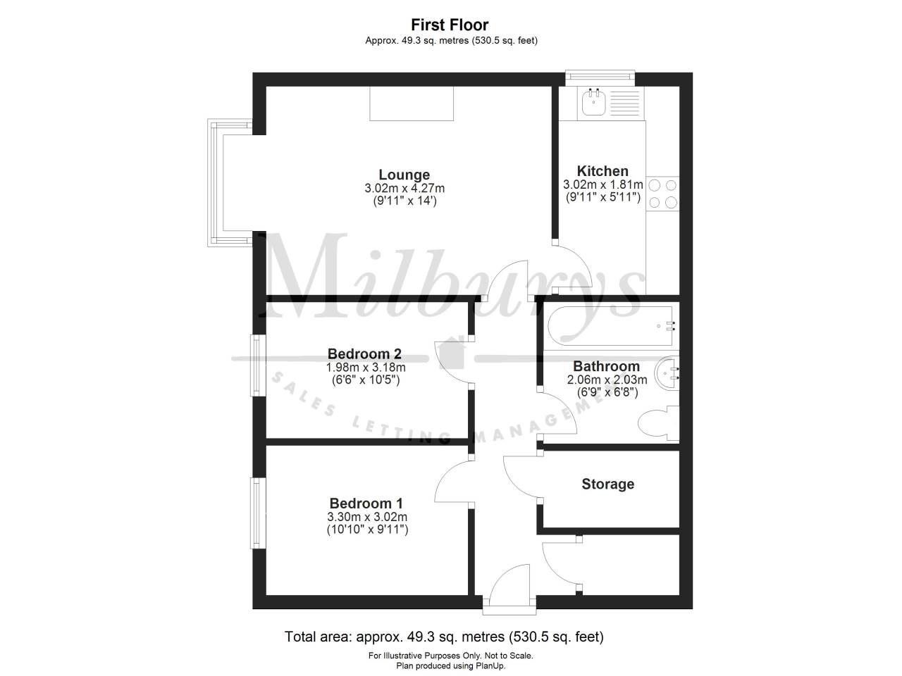 Gloucester Terrace, Gloucester Road Thornbury South Gloucestershire floorplan