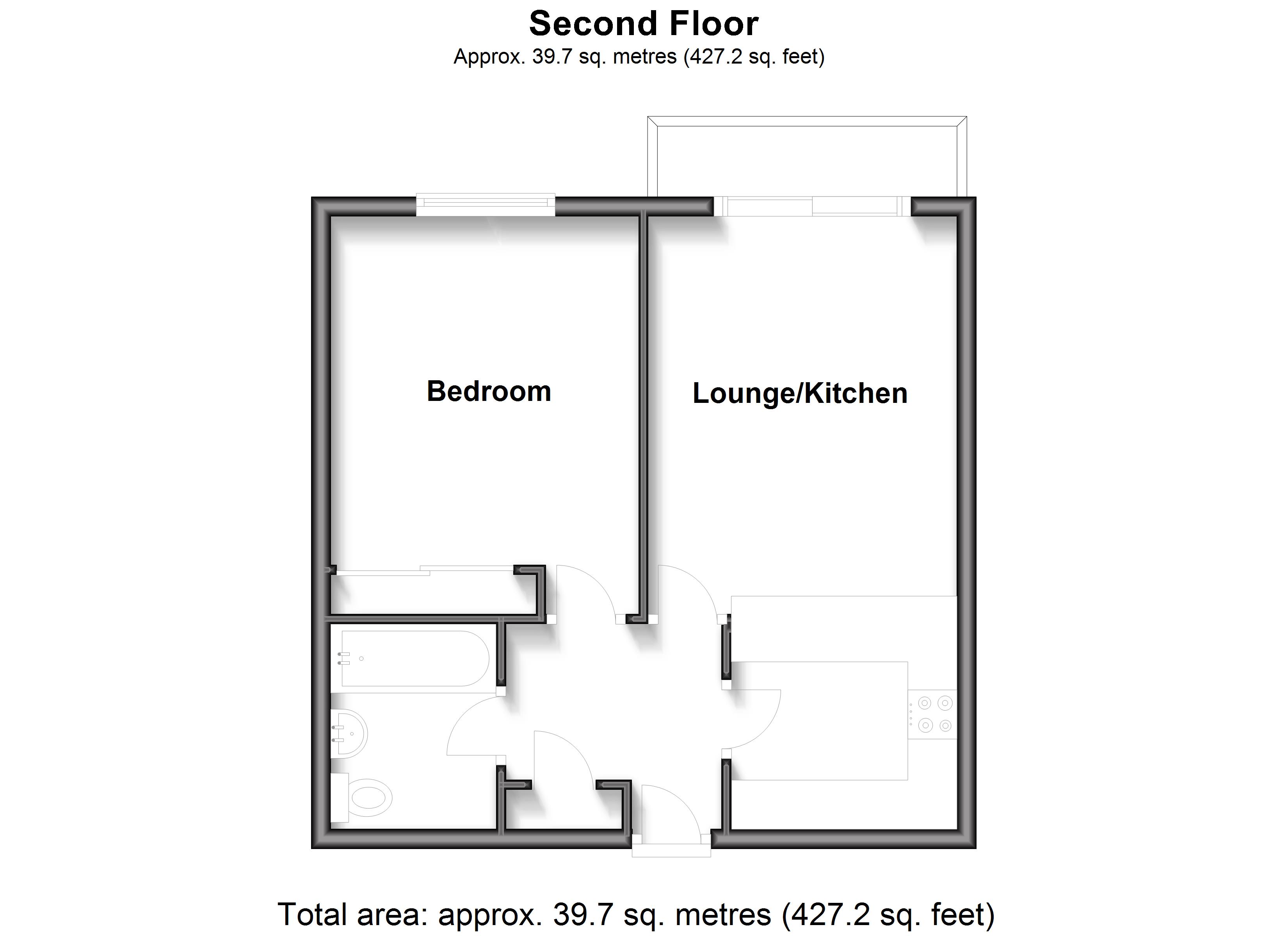 41, Carnegie House, Littlehampton Road, Worthing floorplan