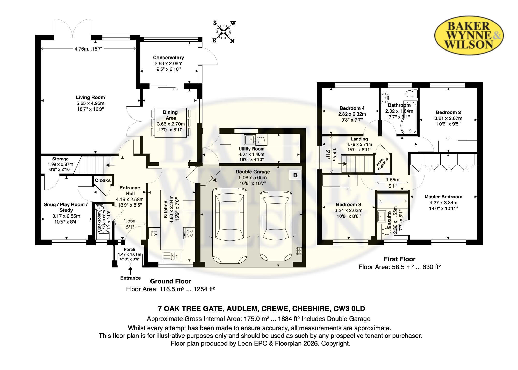 7 Oak Tree Gate, Crewe floorplan