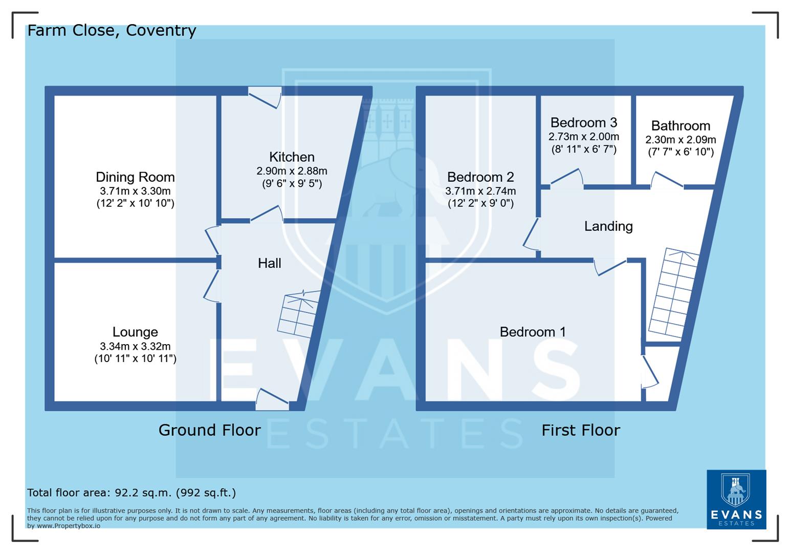 24, Farm Close, Coventry floorplan