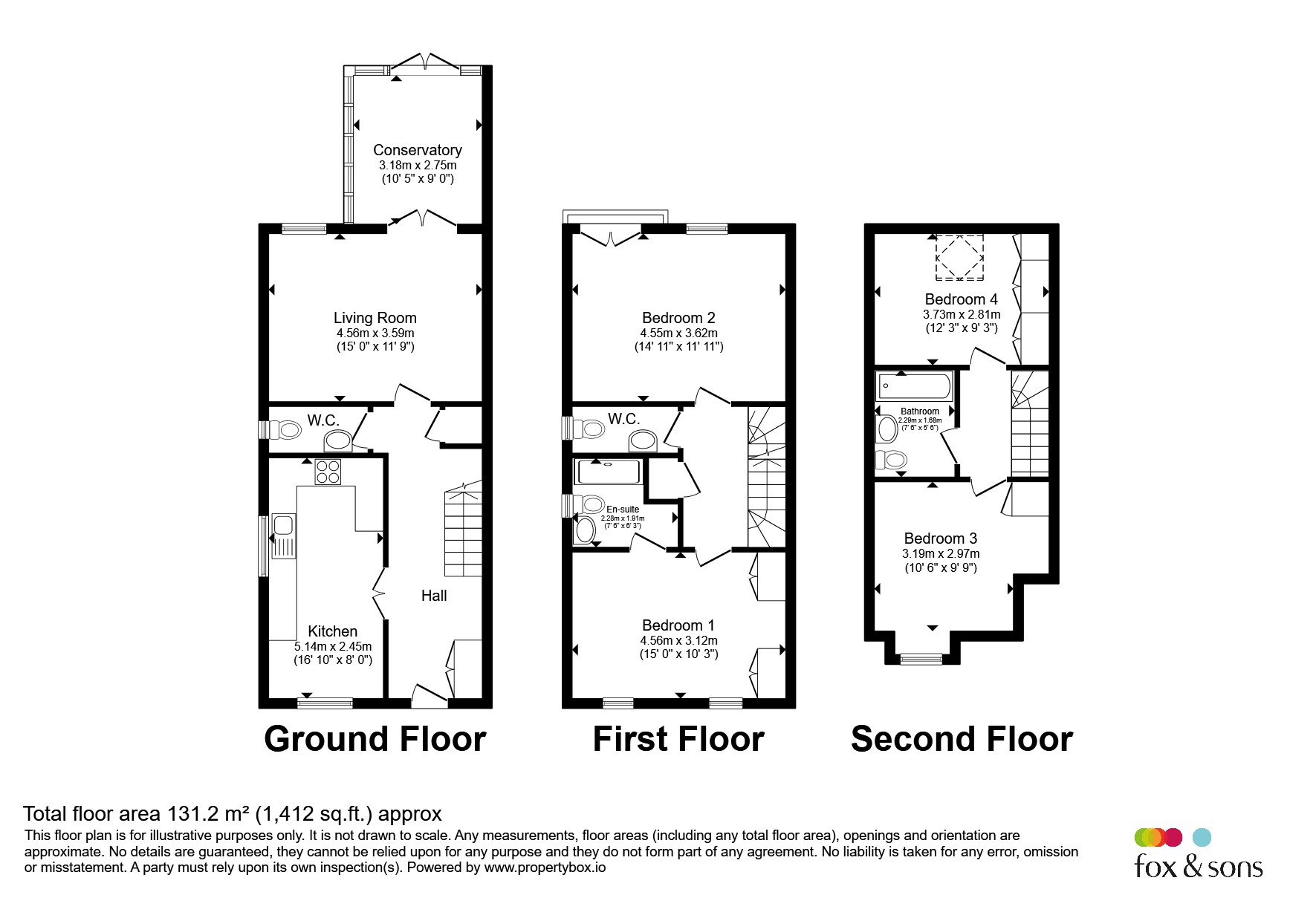 6, Maddox Drive, Crawley floorplan