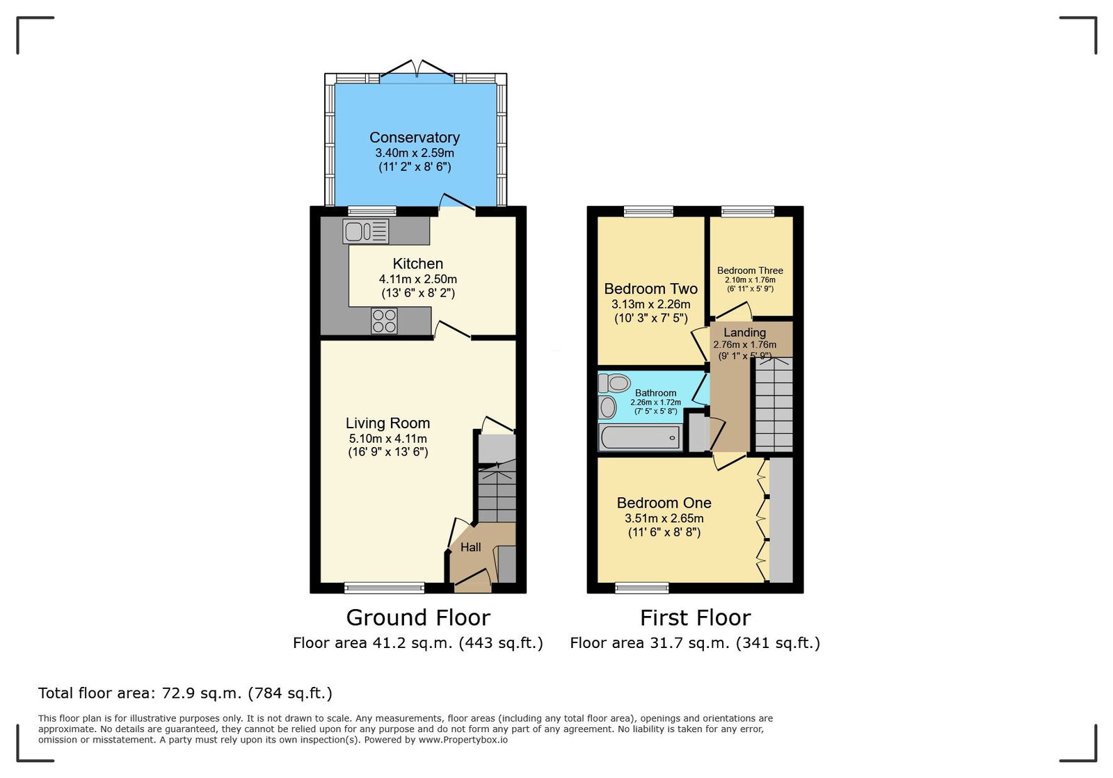 6, Laburnum Close, Frome floorplan