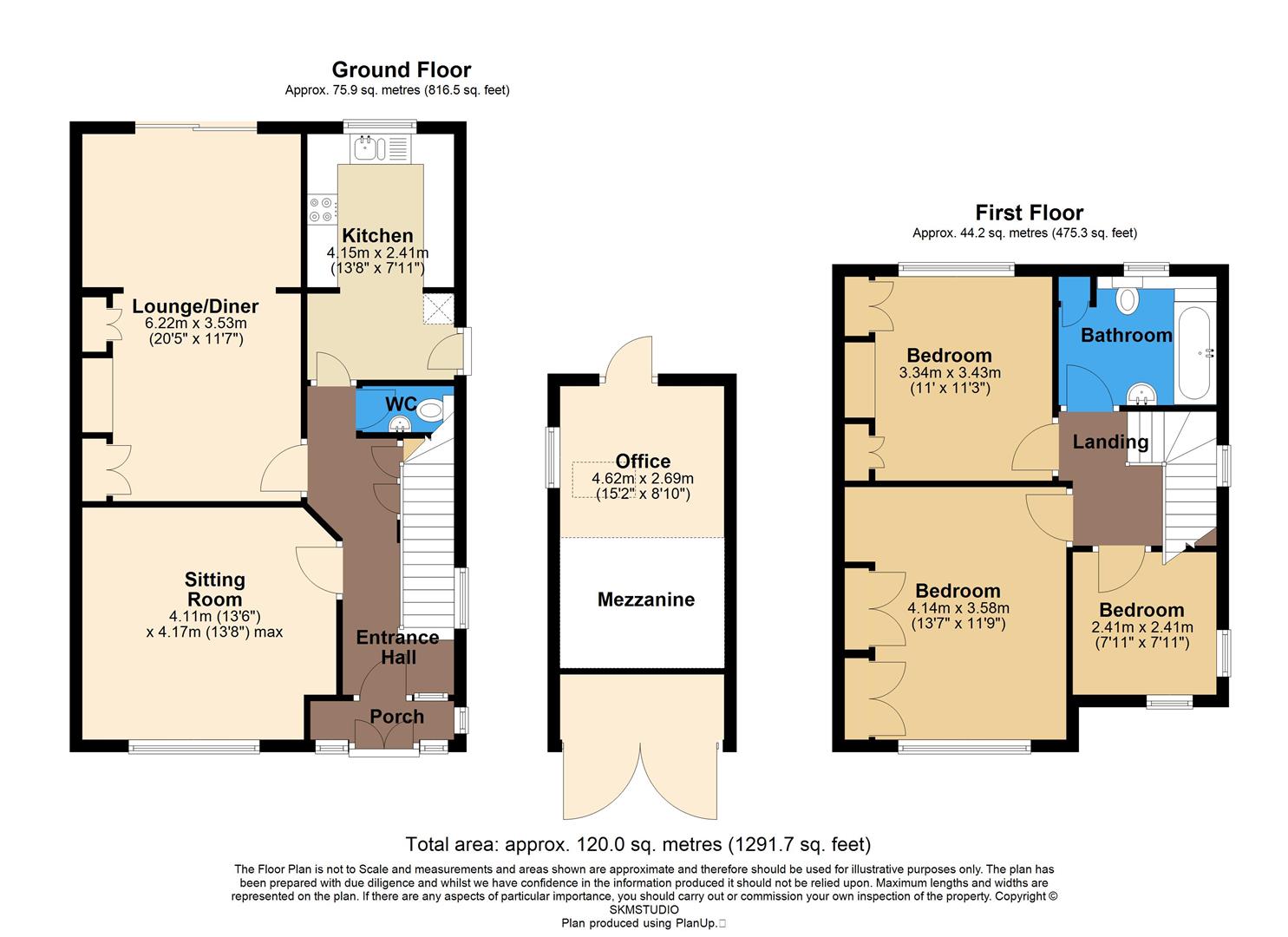 10, Tavistock Avenue, St. Albans floorplan