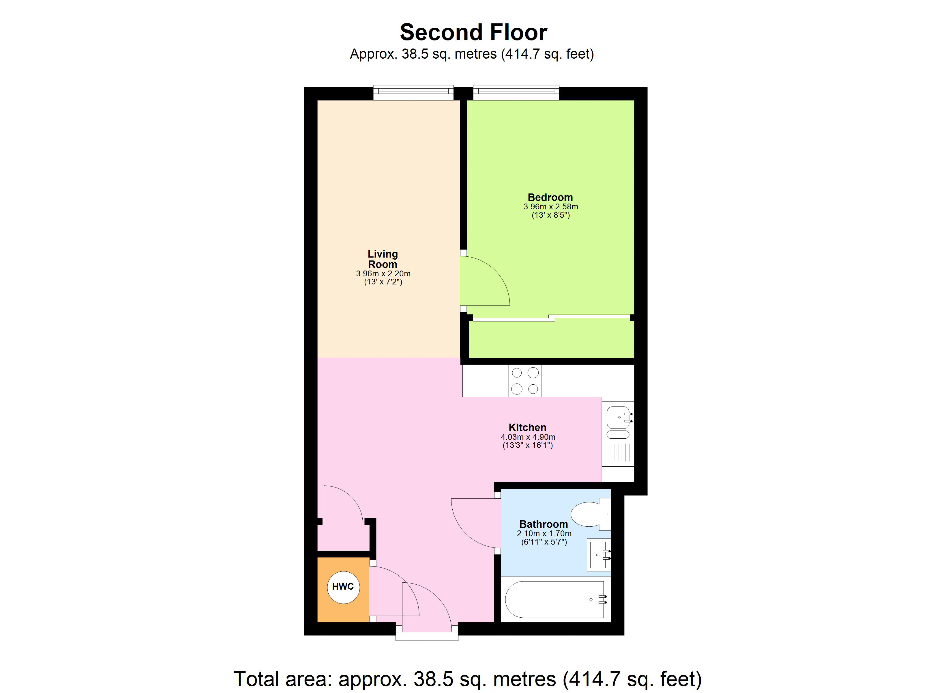 Apartment 56, 77, Aldenham Road, Hertfordshire floorplan