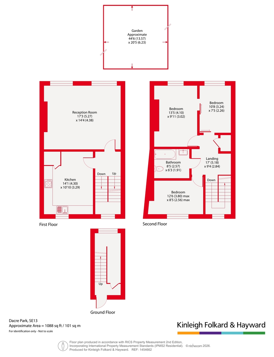 238B, Dacre Park, London floorplan