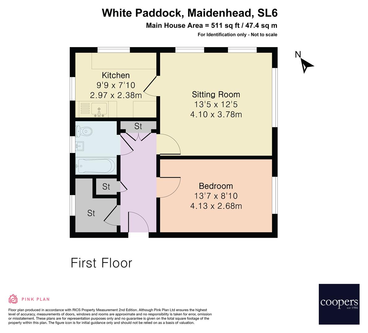 51, White Paddock, Maidenhead floorplan