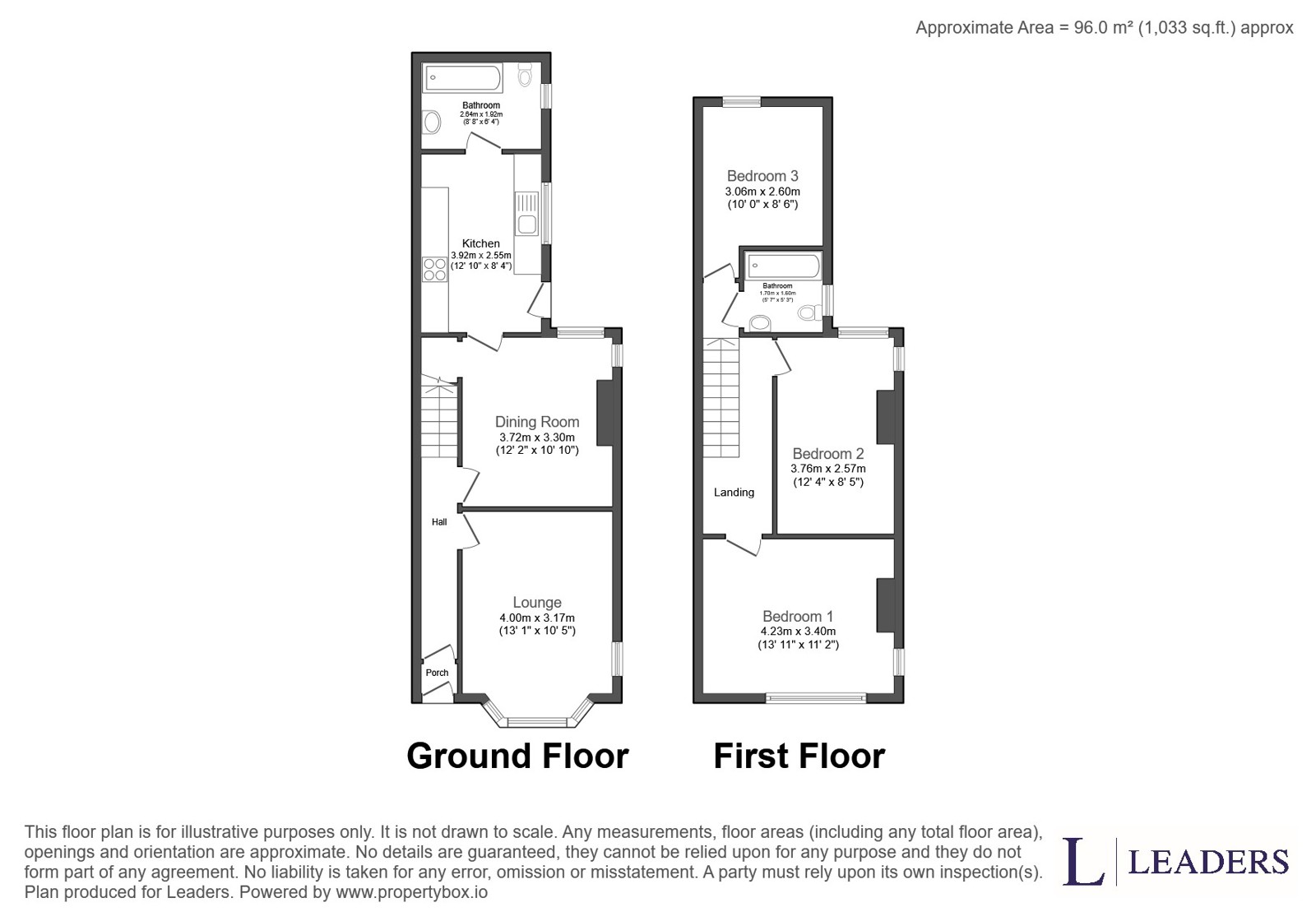 2, Asquith Street, Lincolnshire floorplan