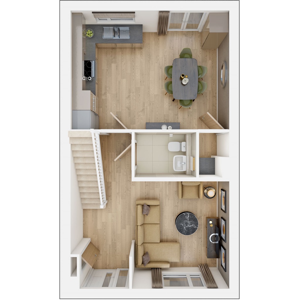 The Eynsford - Plot 62, Chaulden Meadows, Long Chaulden, Hemel Hempstead floorplan