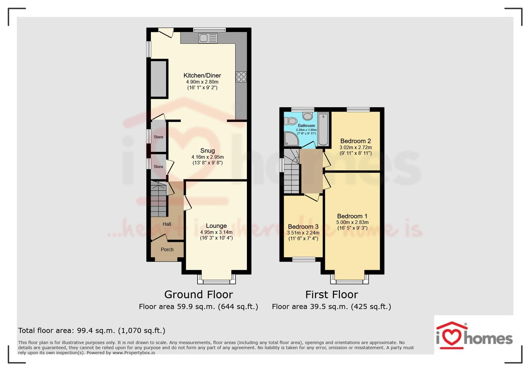 44, Collins Road, Wednesbury floorplan