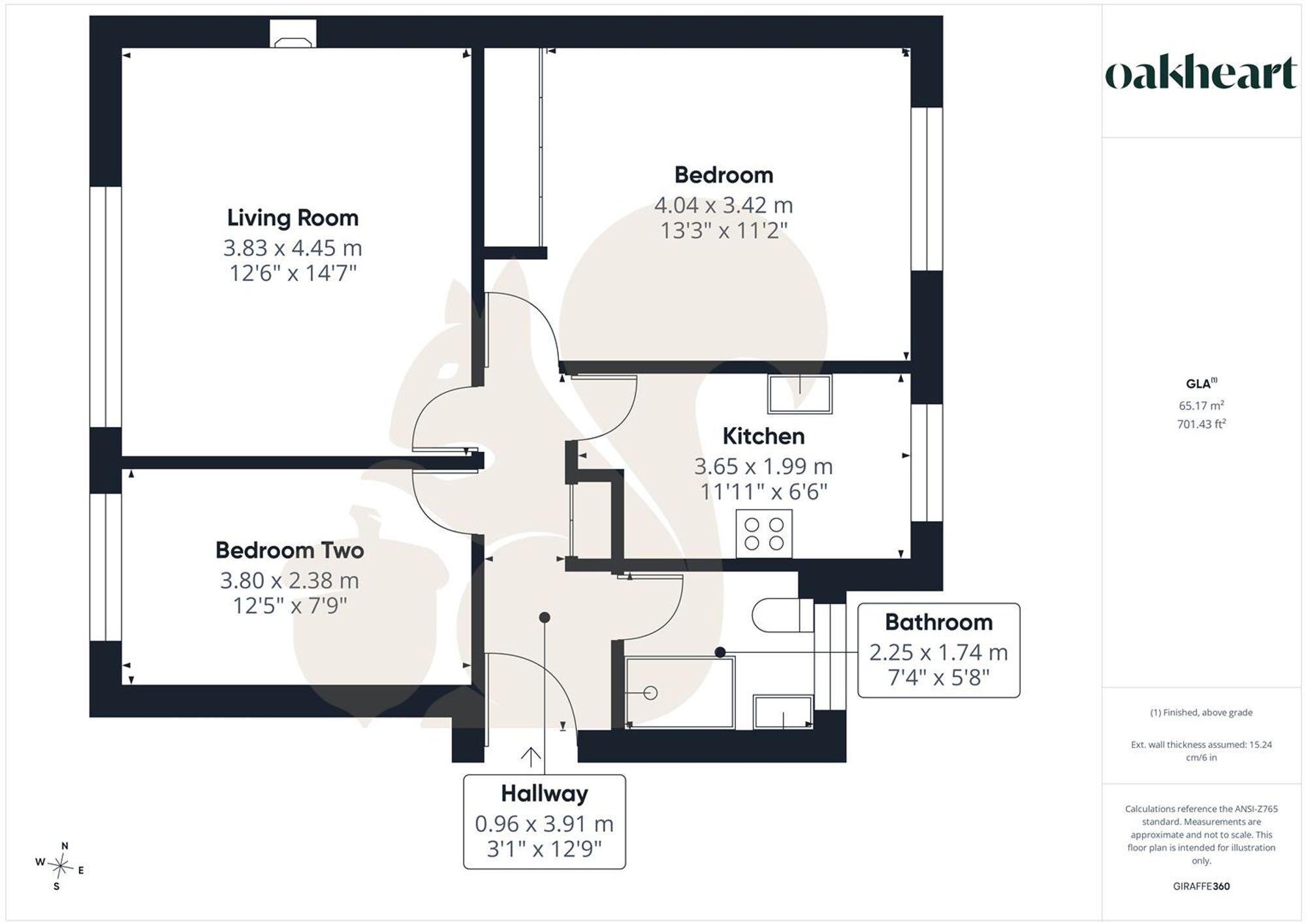 Flat 6, Charleston Court Seaview Avenue, Colchester floorplan
