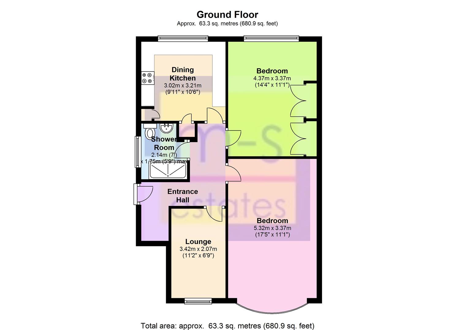 Derby Road, Nottingham floorplan