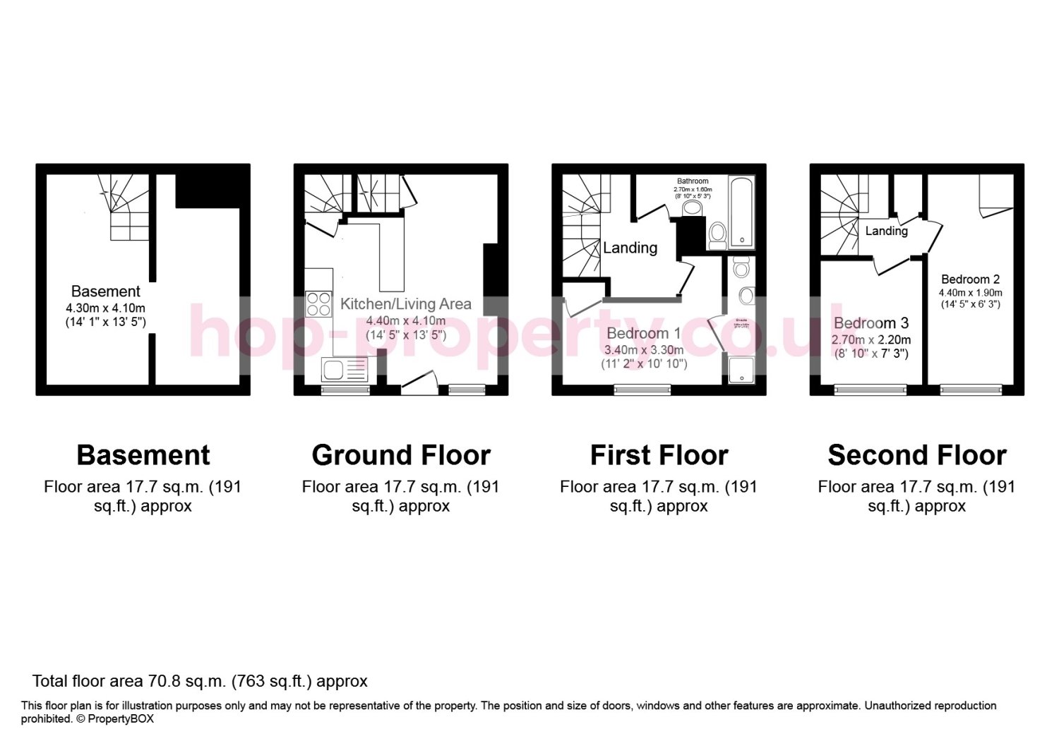 Kings Avenue, Leeds floorplan