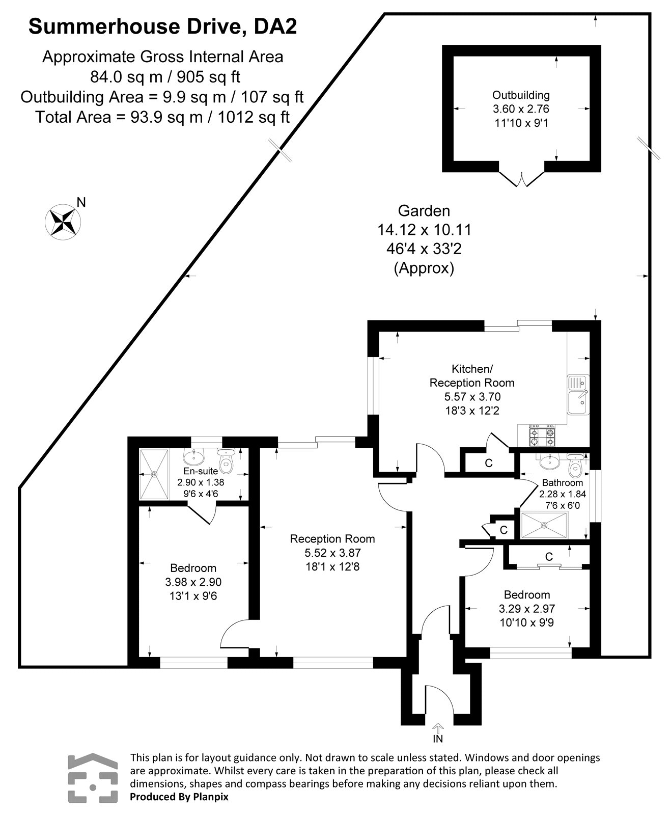 153A,, Summerhouse Drive, Kent floorplan