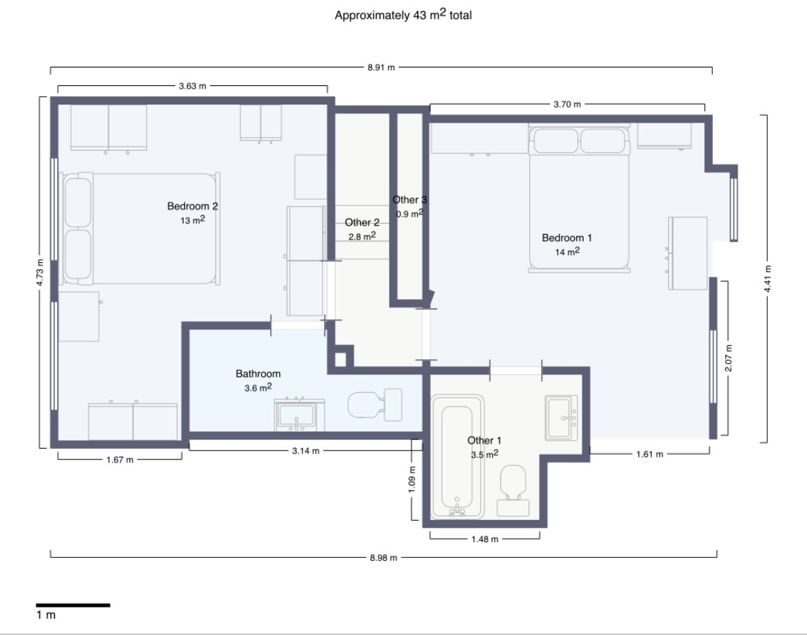 14, Miners Row, Aberdare floorplan