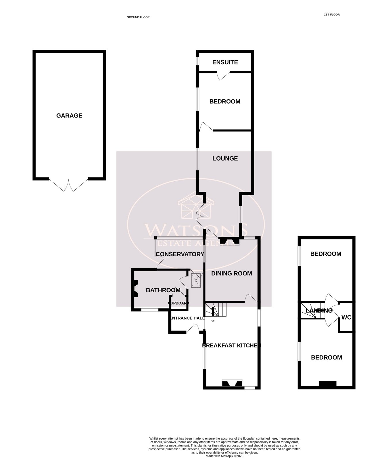 The Cottage, Shipley Gate, Nottingham floorplan