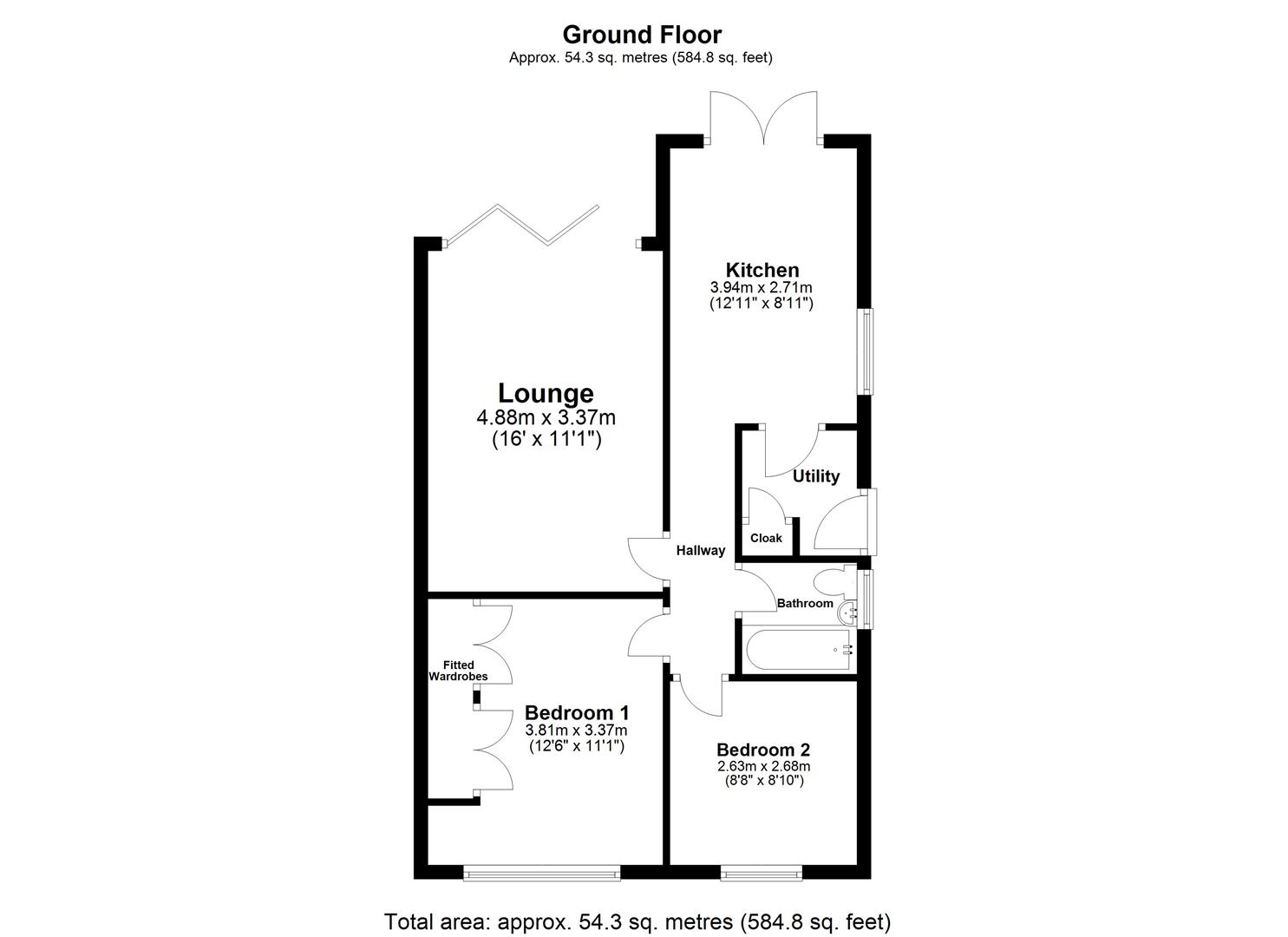 31, Orchard Drive, Selby floorplan