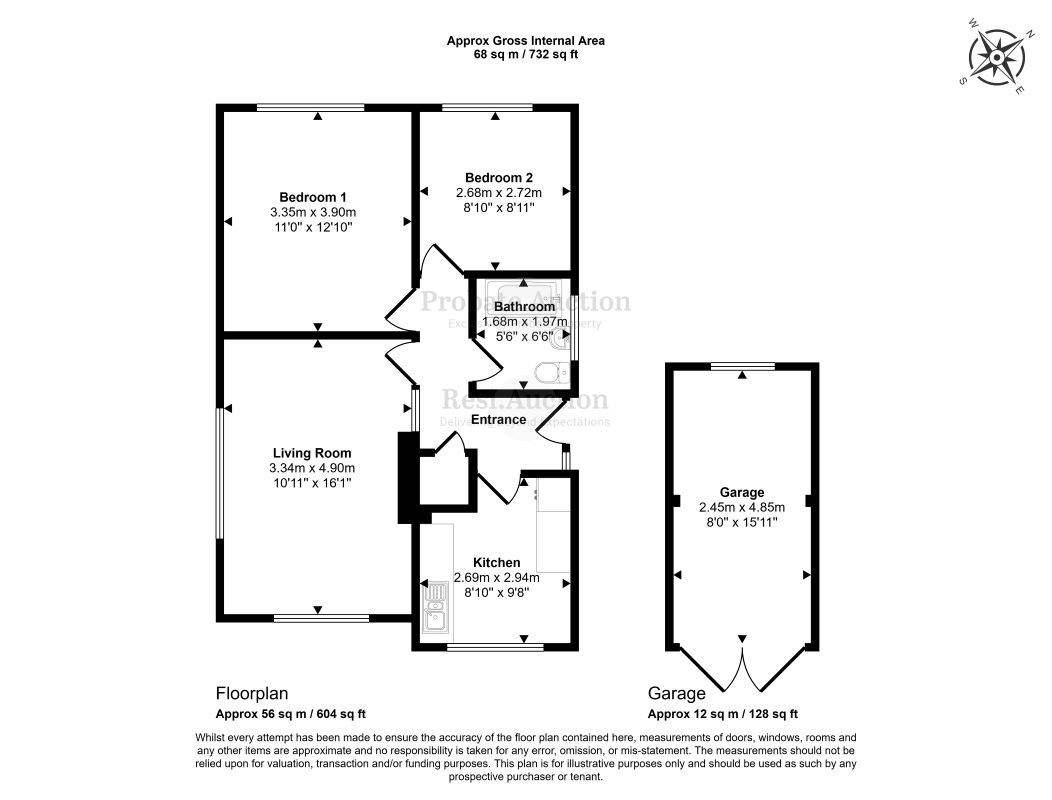 11, Allison Gardens, Nottingham floorplan