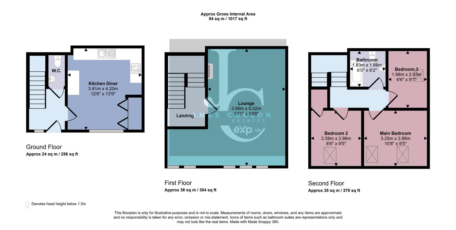 Wesley Road, Telford floorplan